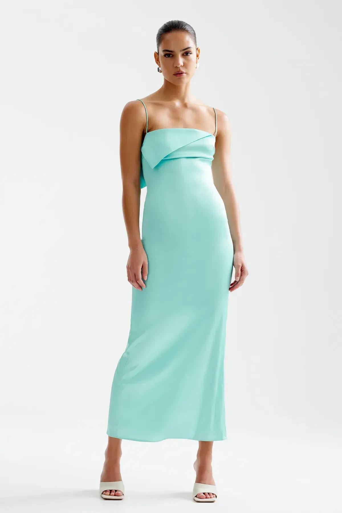 Lexi Rayna Maxi Dress in Aqua Size 6 - Image 1