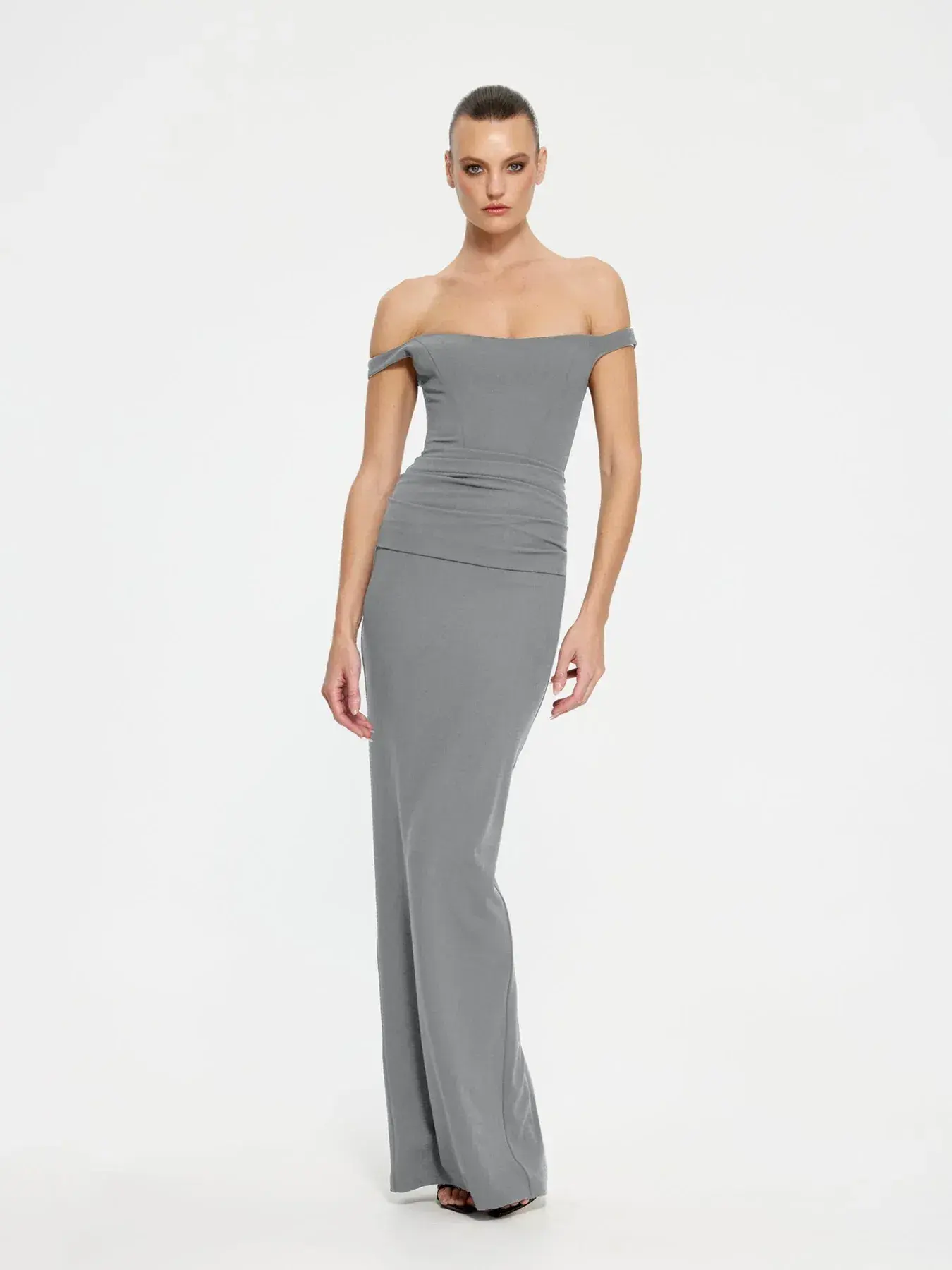 Effie Kats Hayward Maxi Gown Sage Size M / AU 10 - Image 1