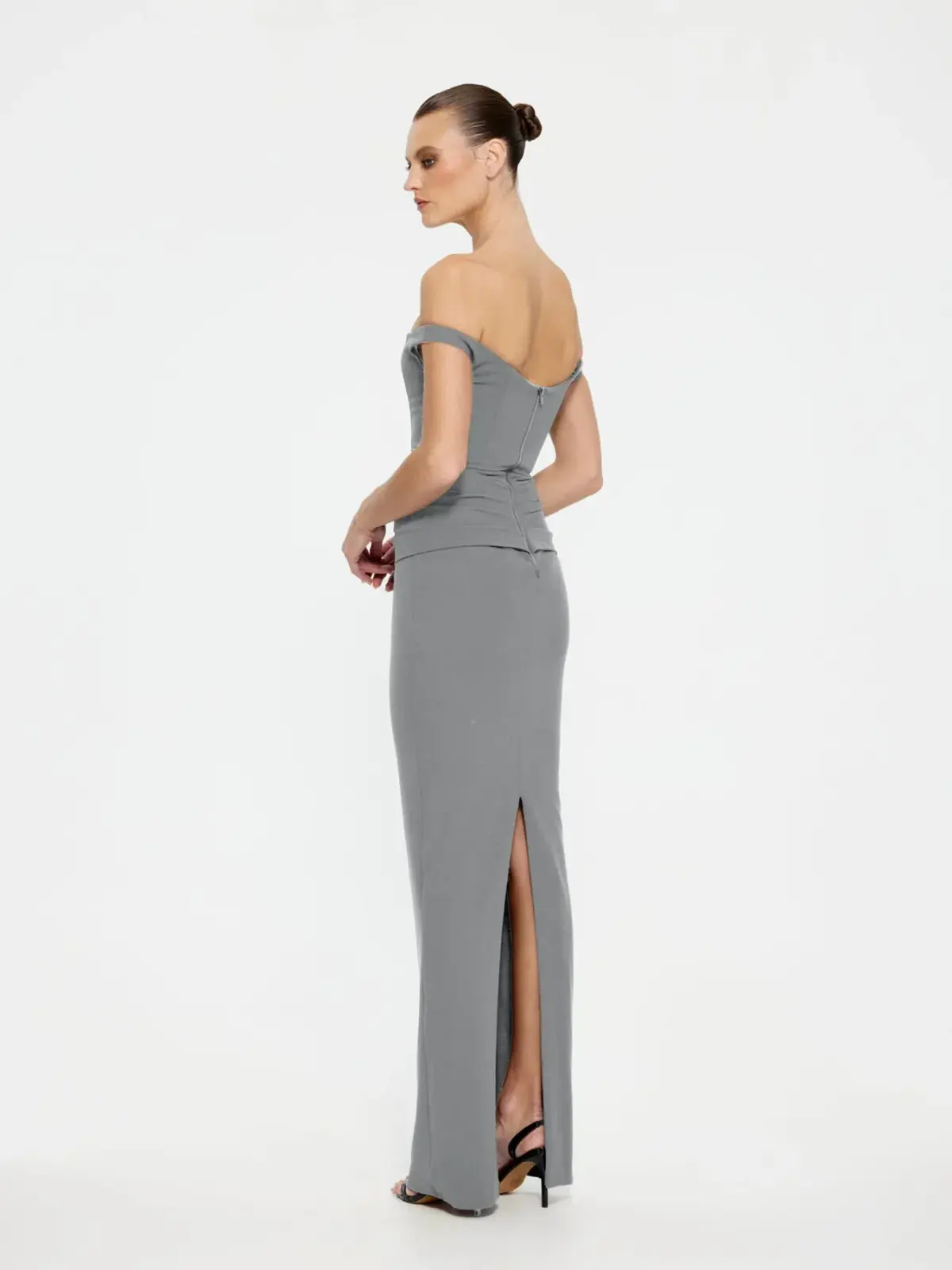 Effie Kats Hayward Maxi Gown Sage Size M / AU 10 - Image 2