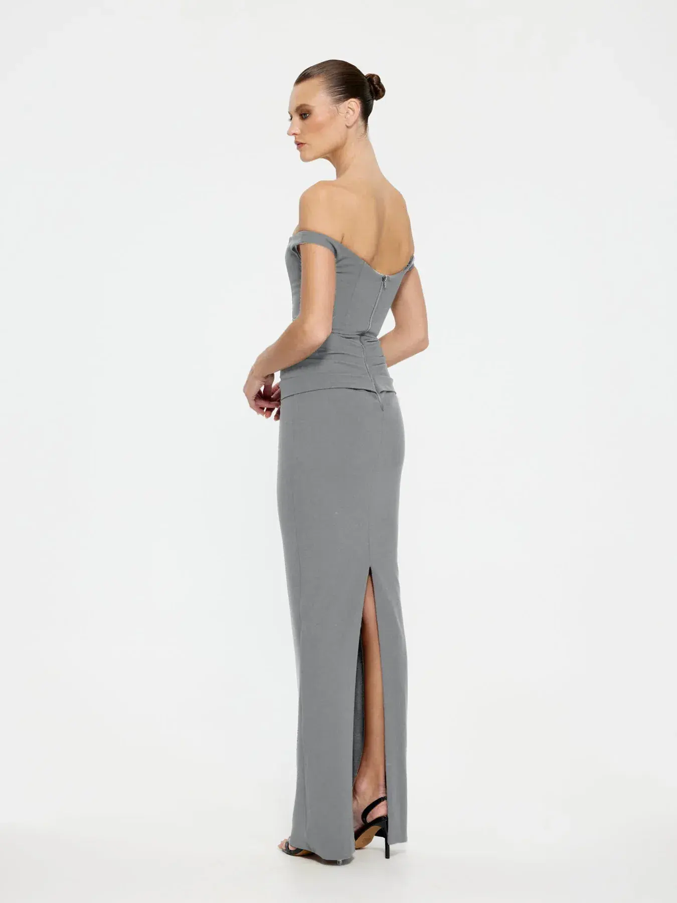 Effie Kats Hayward Maxi Gown Sage Size M / AU 10 - Image 2