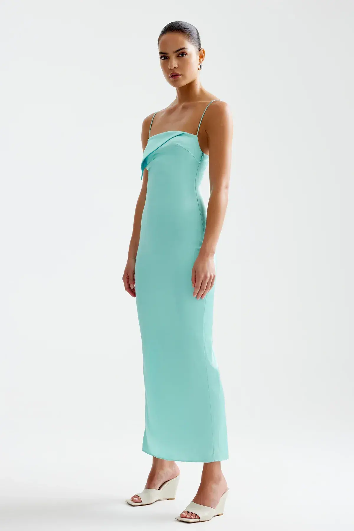 Lexi Rayna Dress Aqua Size 10  - Image 3