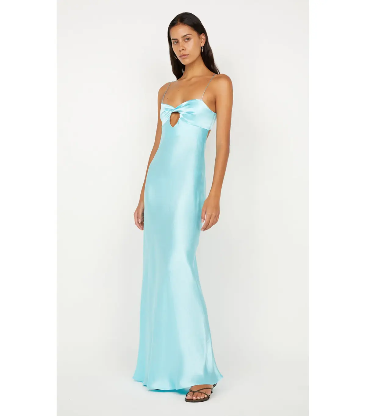 Bec & Bridge Cinder Twist Maxi Dress in Turquoise Size S / AU 8 - Image 2