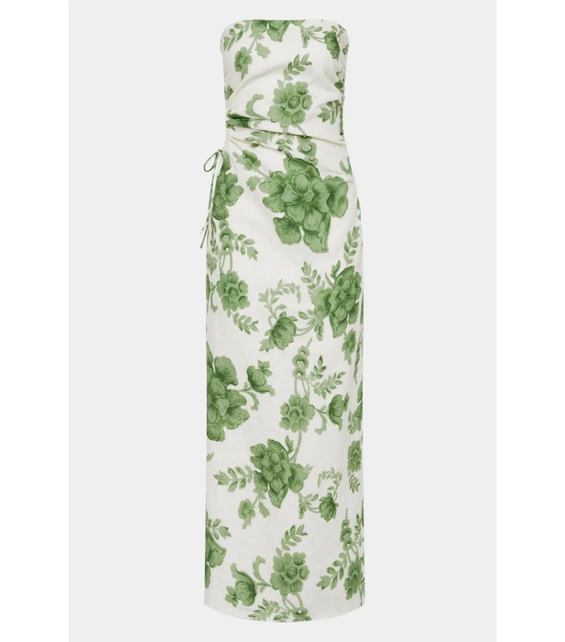 Sir the Label Gardella Strapless Midi Dress Frisa Print Size 1 / AU 8 - Image 4
