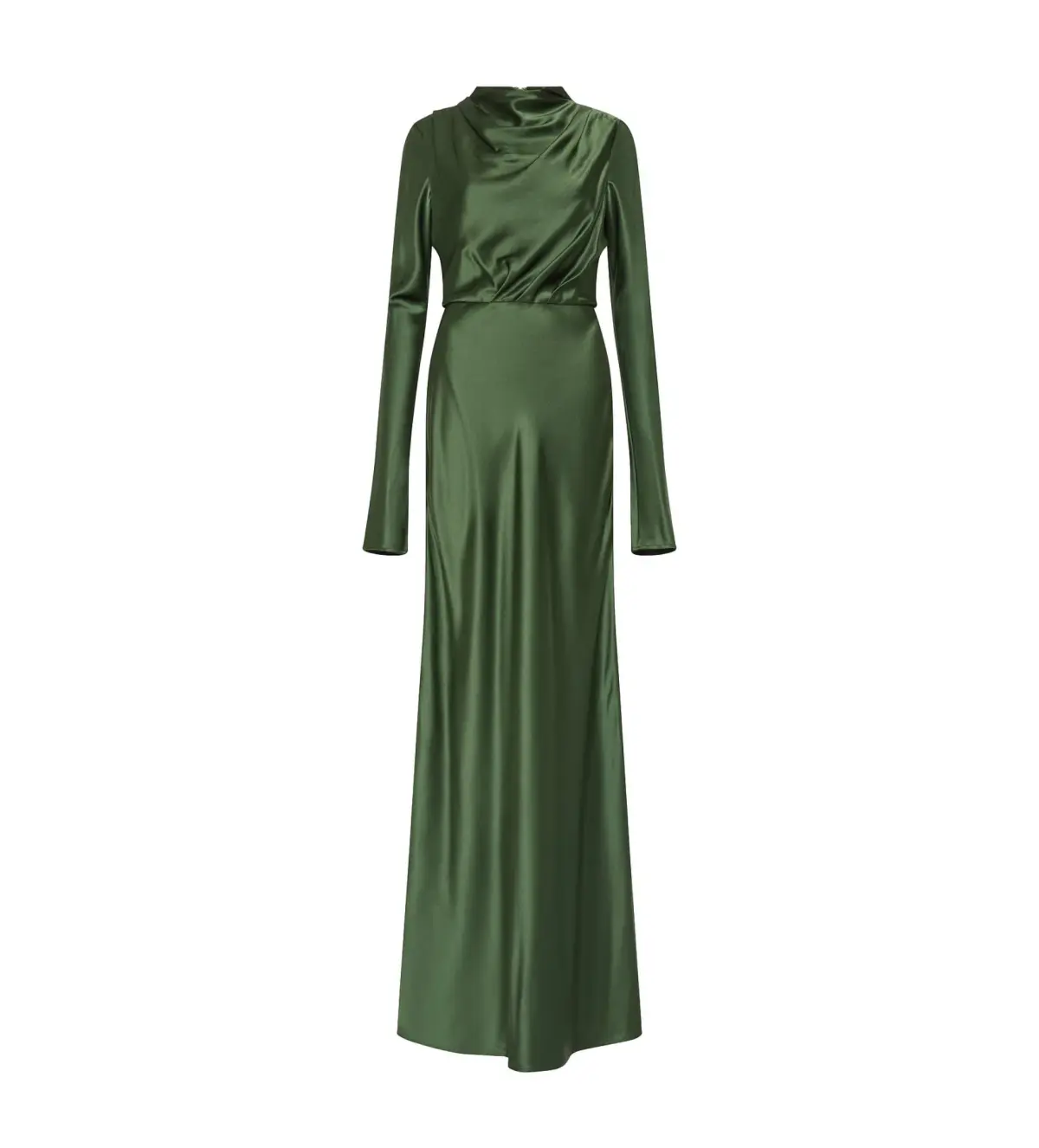 Rachel Gilbert Lucielle Gown Forest Size 8 - Image 1