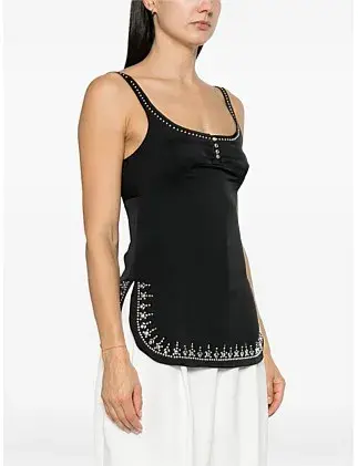 Rabanne Tank Top Studded Size 6/XS for rent on The Volte - main image