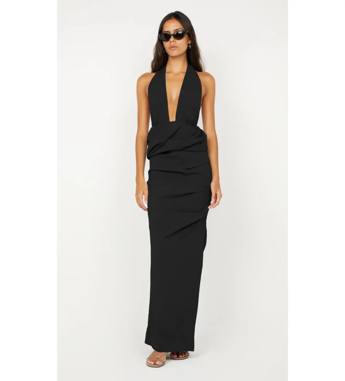 Bec and Bridge Priscilla Bubble Maxi Dress in Black Size S / AU 8 - Image 2