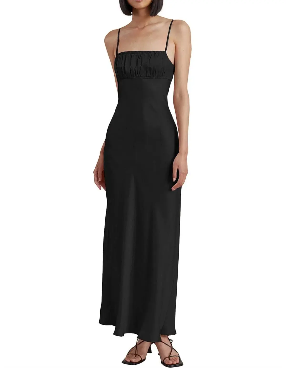 Bec & Bridge Amber Maxi Dress in Black Size AU 6 - Image 1