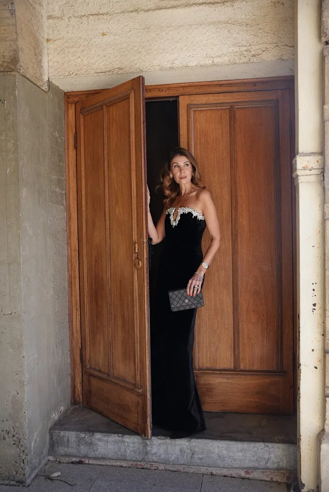 Rachel Gilbert Clementine Maxi  Gown  In Black Size Au 6 - Image 5