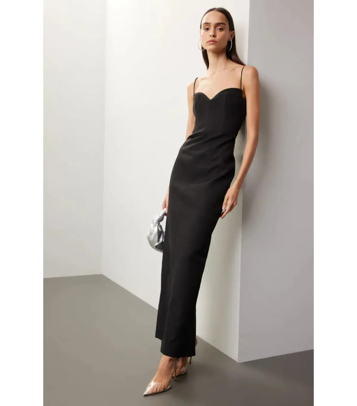 Rachel Gilbert Bodie Maxi Gown Black Size 0 / AU 6 - Image 1