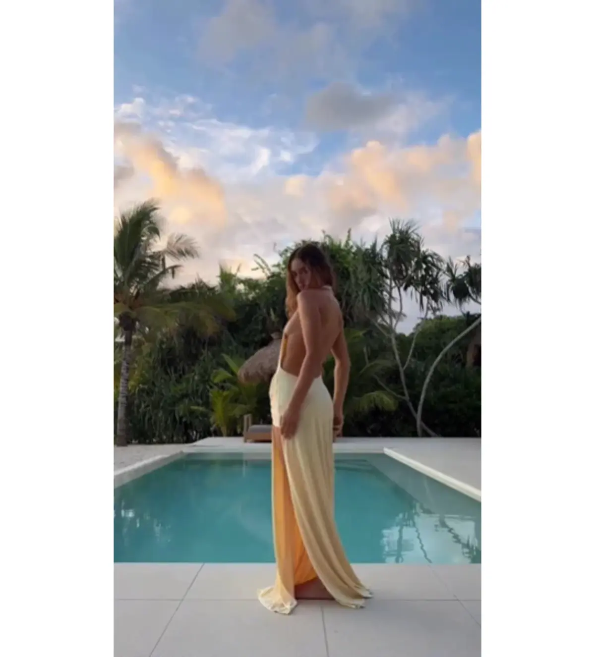 Natalie Rolt Winona Goen Maxi Dress in Lemon Size 1 /AU 8 - Image 3