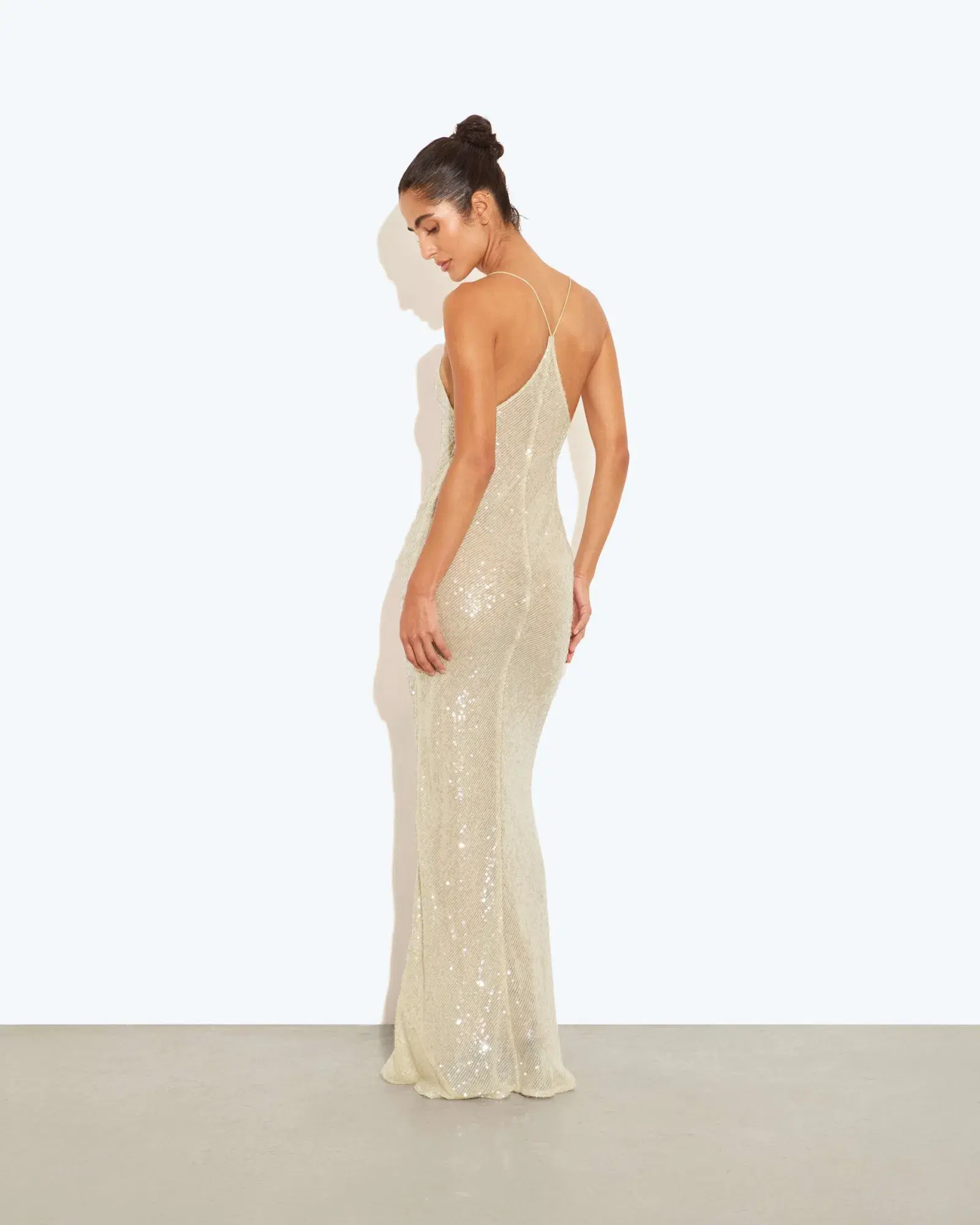 Rat & Boa Olympia Sequin Dress Sequin/Ivory Size XS/Au 6  - Image 2