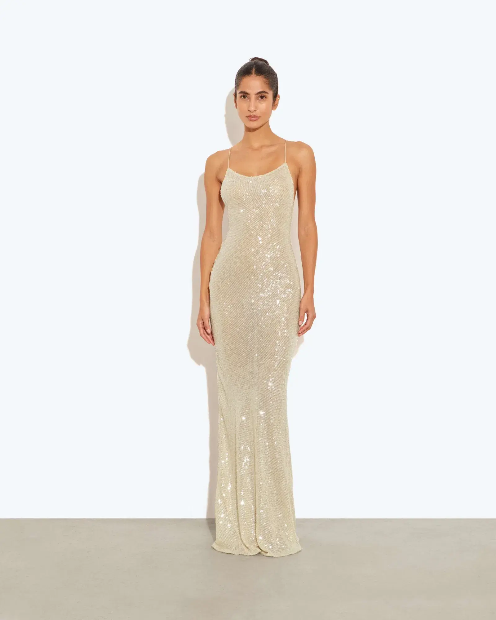 Rat & Boa Olympia Sequin Dress Sequin/Ivory Size XS/Au 6  - Image 1