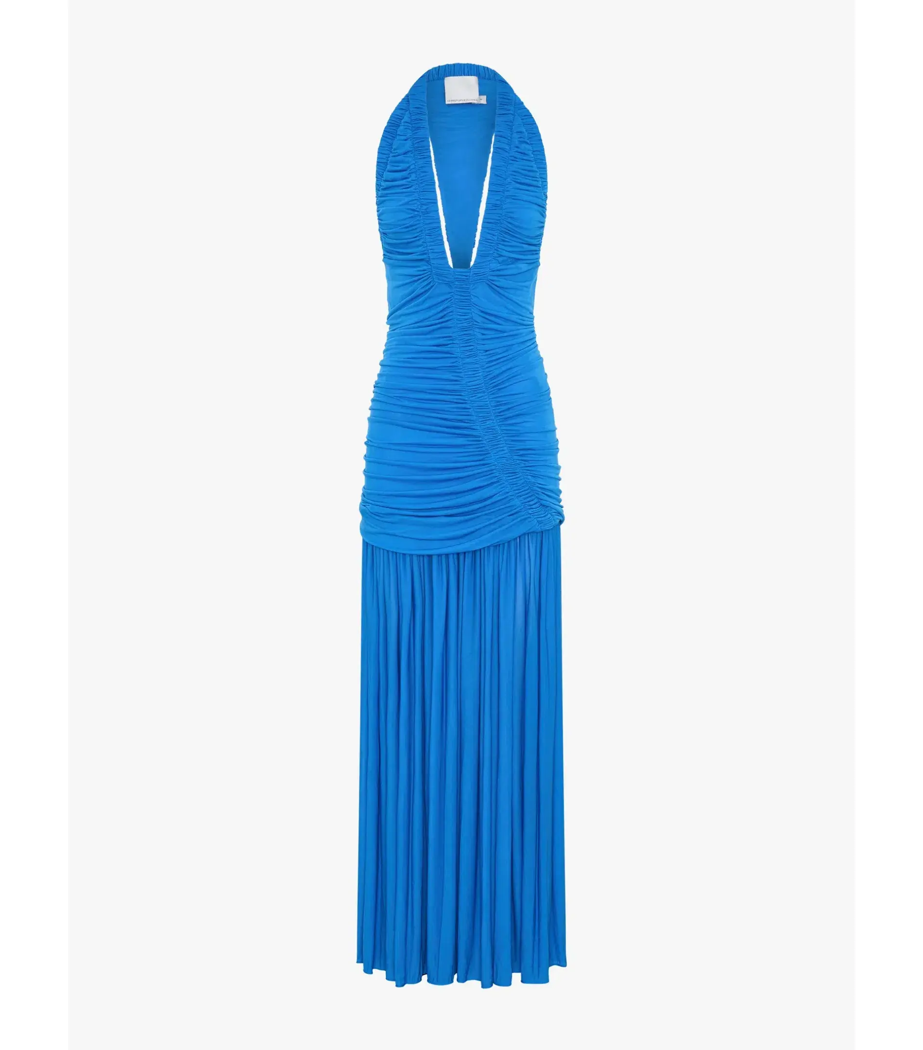 Christopher Esber Orion Maxi Gown Lapis Size AU 8 - Image 4