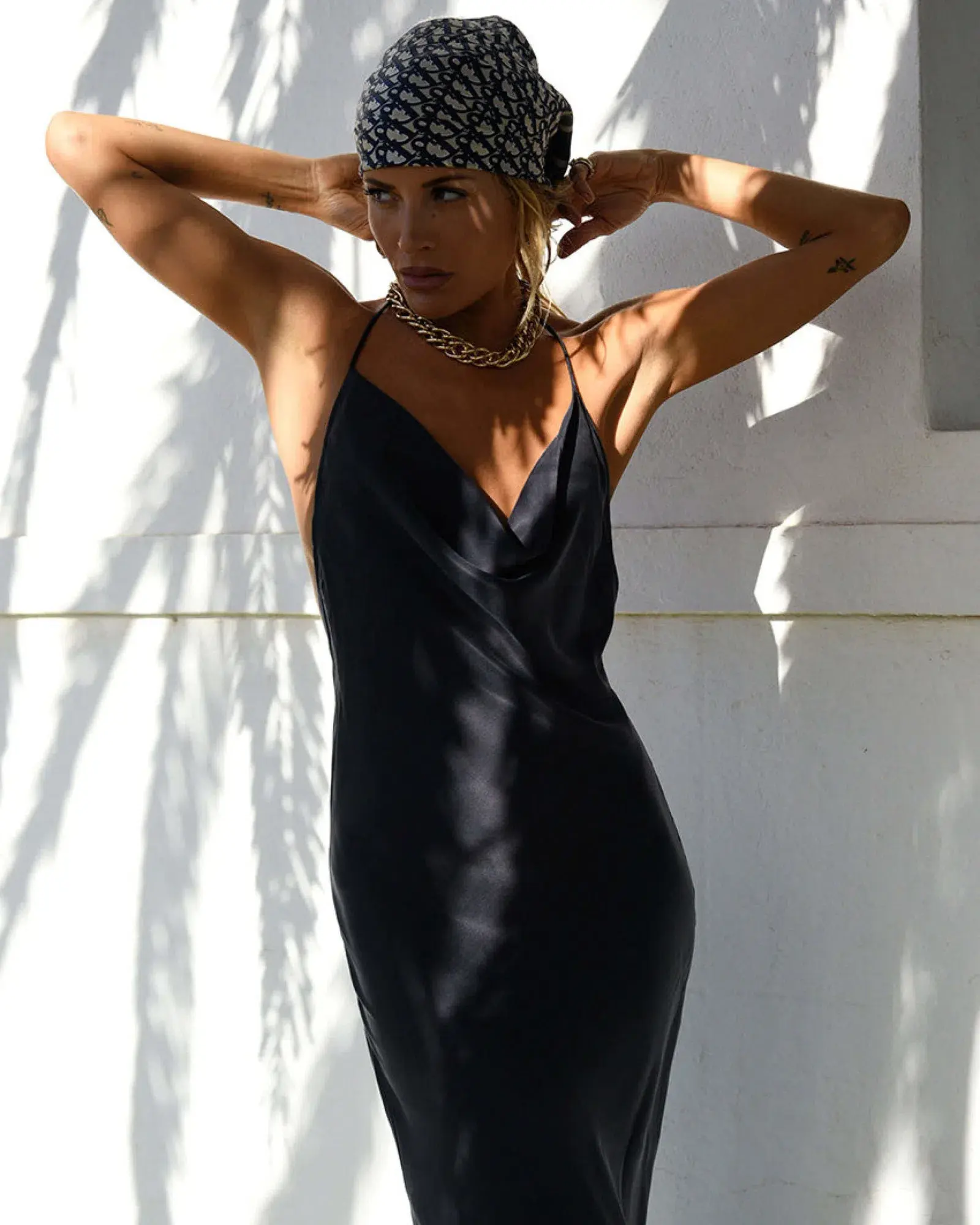 Rat & Boa   Santi Dress Navy Size S/Au 8 - Image 3