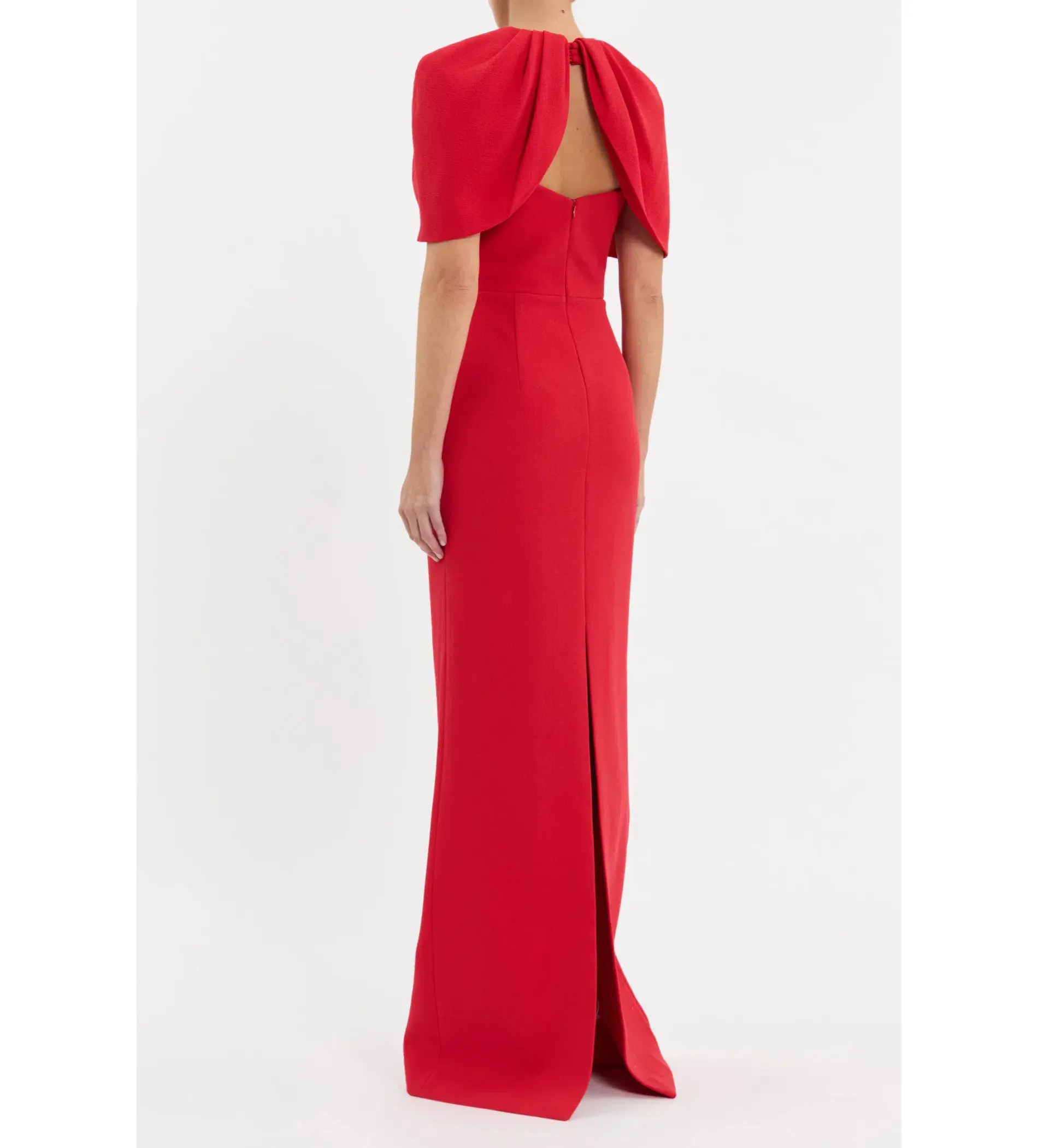 Rebecca Vallance Cameron Gown Red Size AU 12 - Image 3