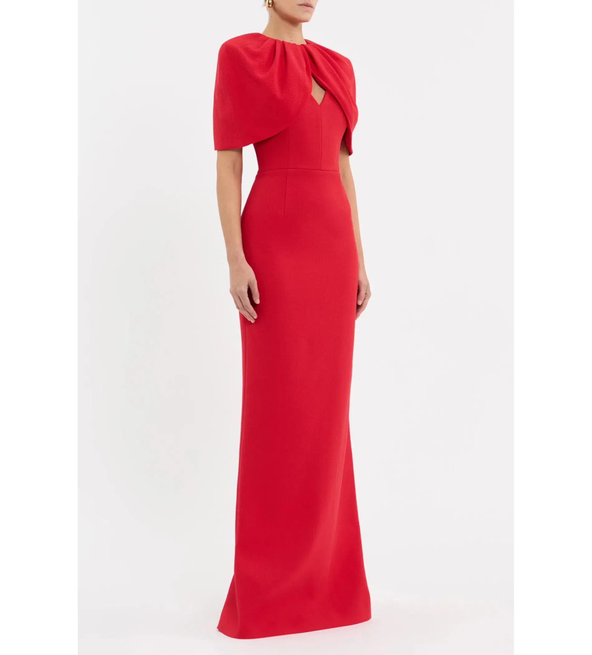Rebecca Vallance Cameron Gown Red Size AU 12 - Image 2