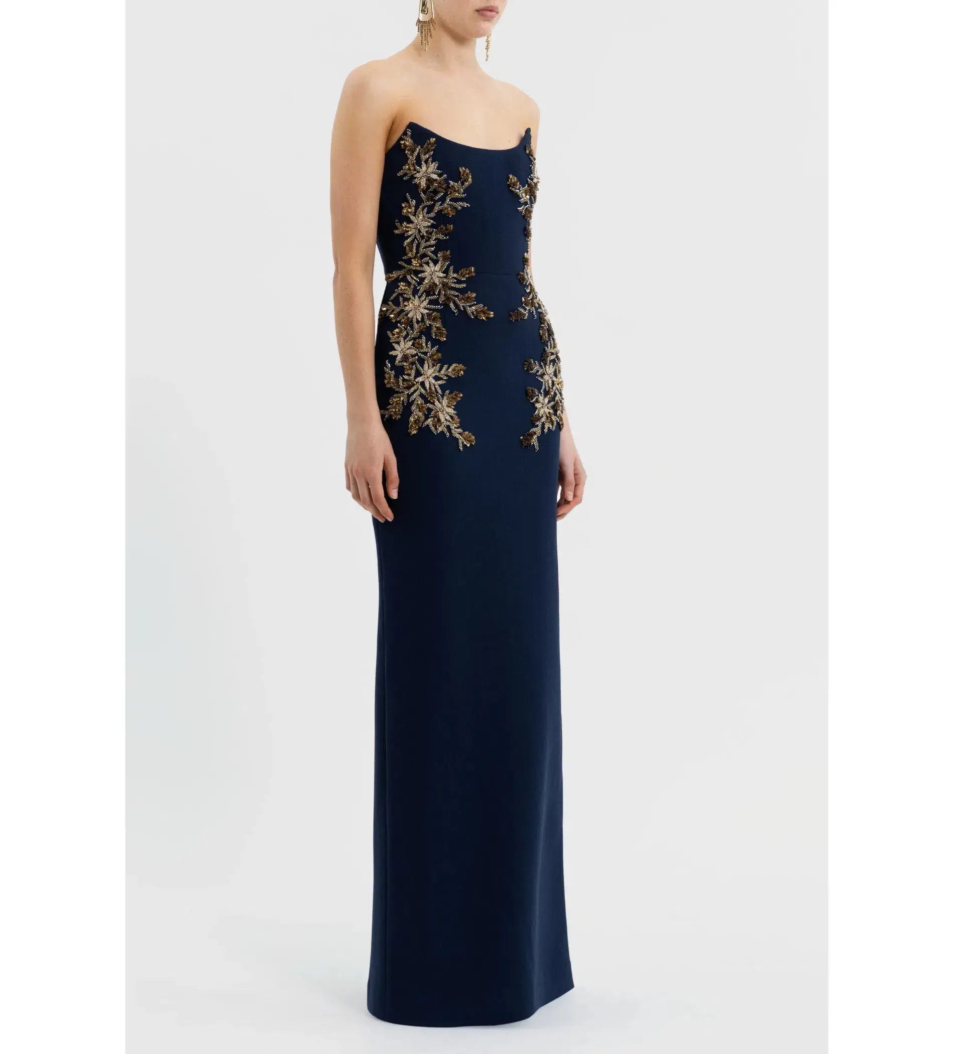 Rebecca Vallance Orla Gown Navy Size AU 8 - Image 2