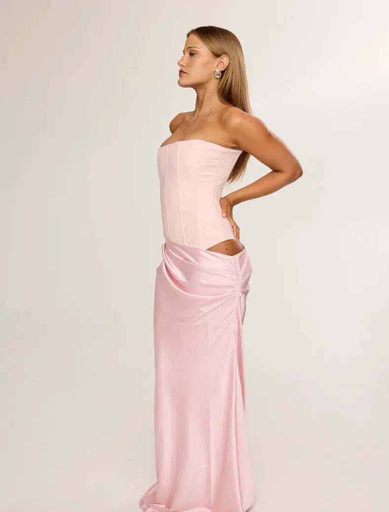 HNTR the label Huxley Gown Baby Pink Size 12/L - Image 1