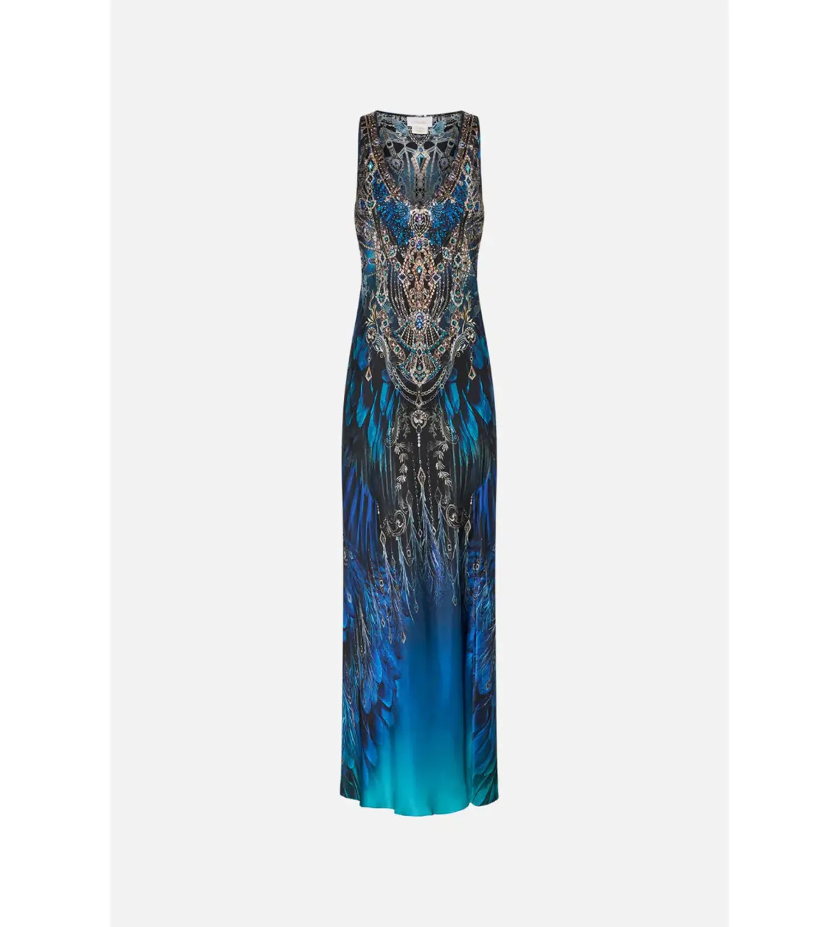 Camilla Bias Cut Tank Dress in Ground Control Size S / AU 10 - Image 5