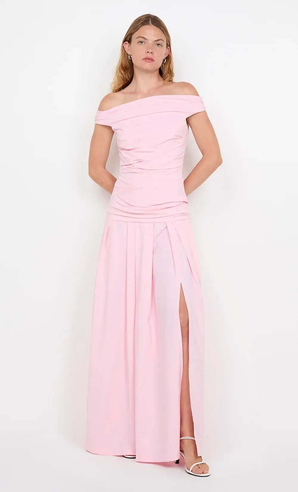 Bec & Bridge APOLLINE MAXI DRESS POWDER PINK Size 6 - Image 1