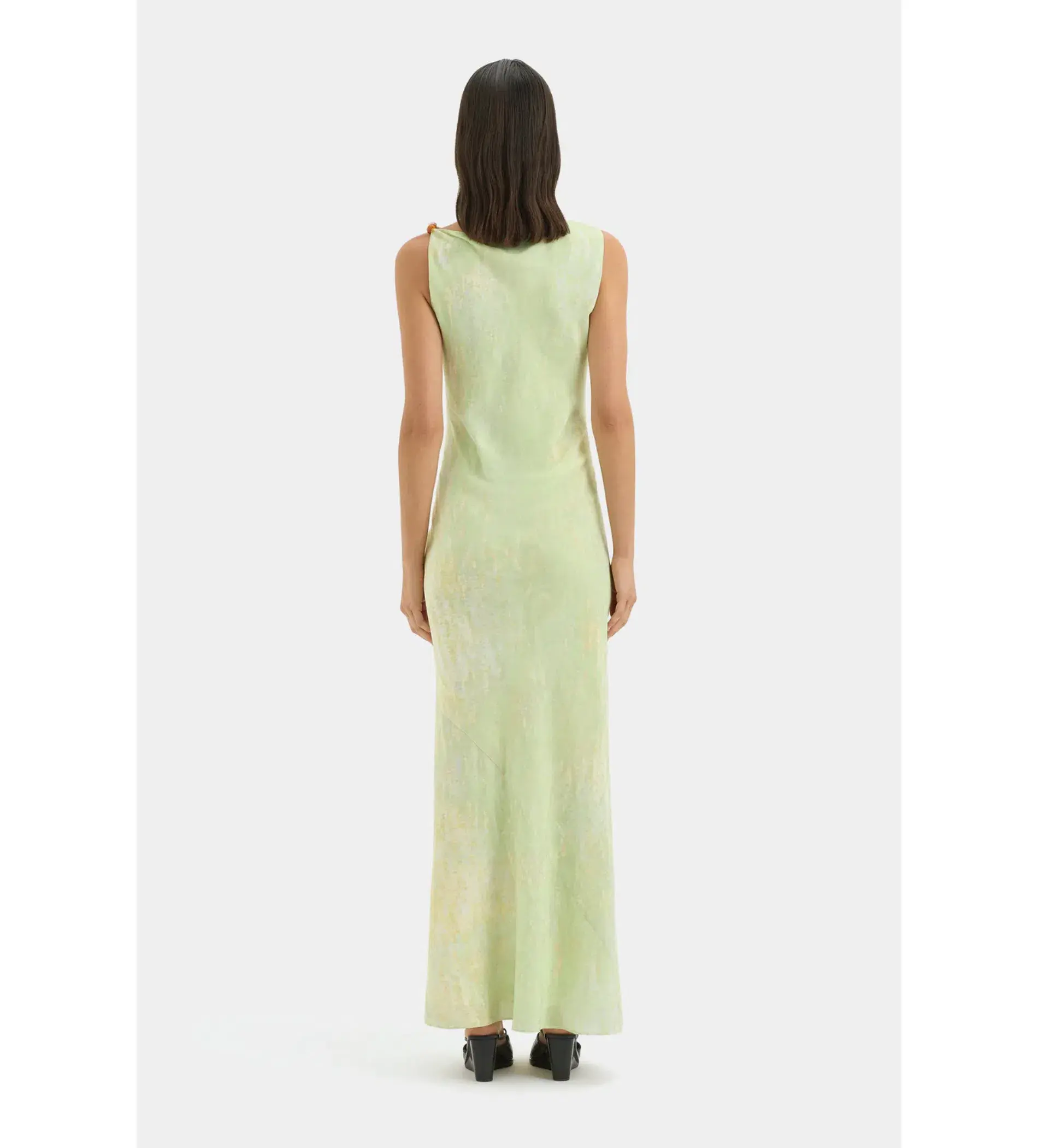 Sir the Label Citterio Gown Giardino Citro Print Size 1/AU 8 - Image 4