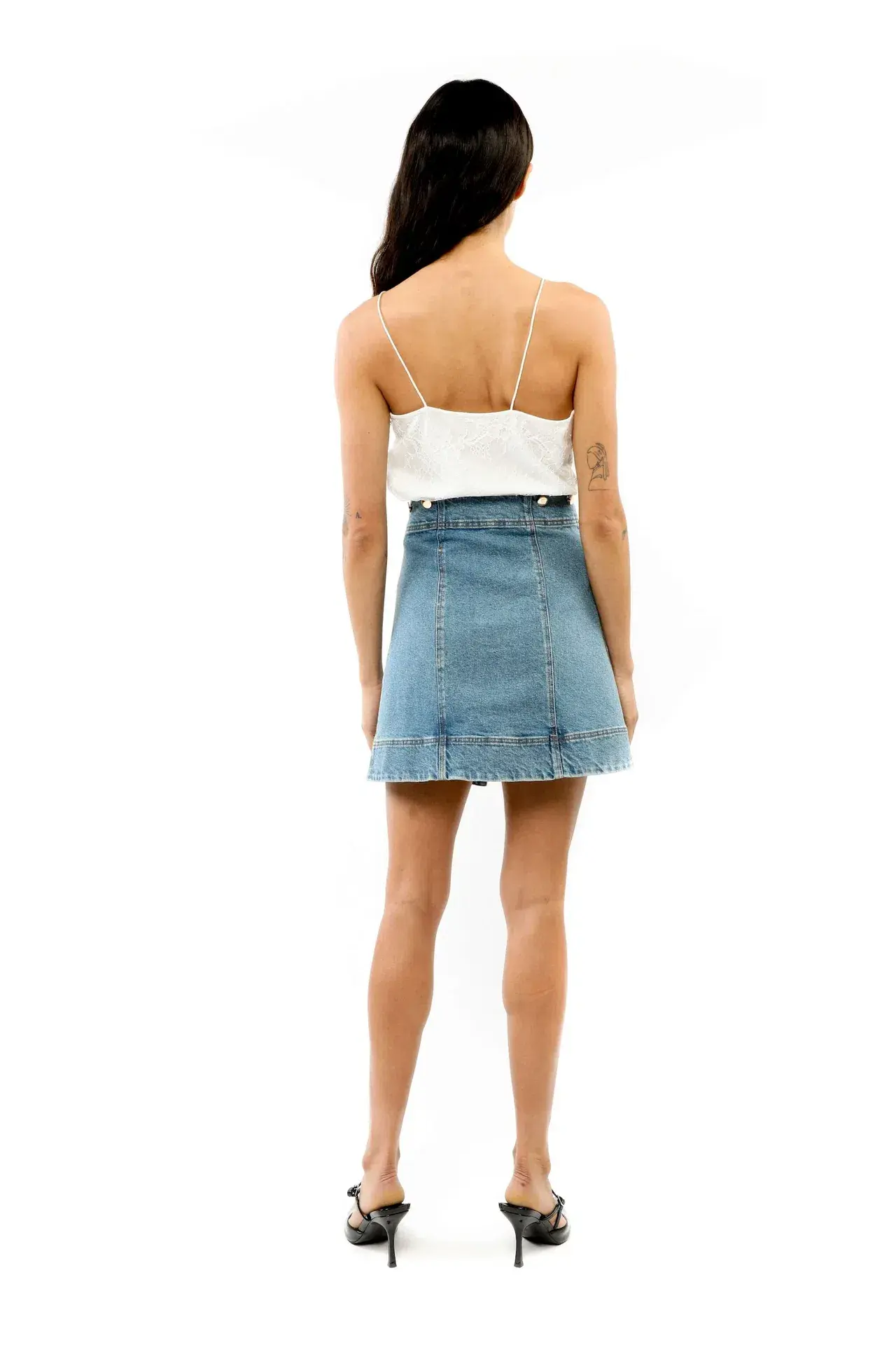 ALICE By Alice McCall Caroline Cami in White Size AU 6 - Image 3
