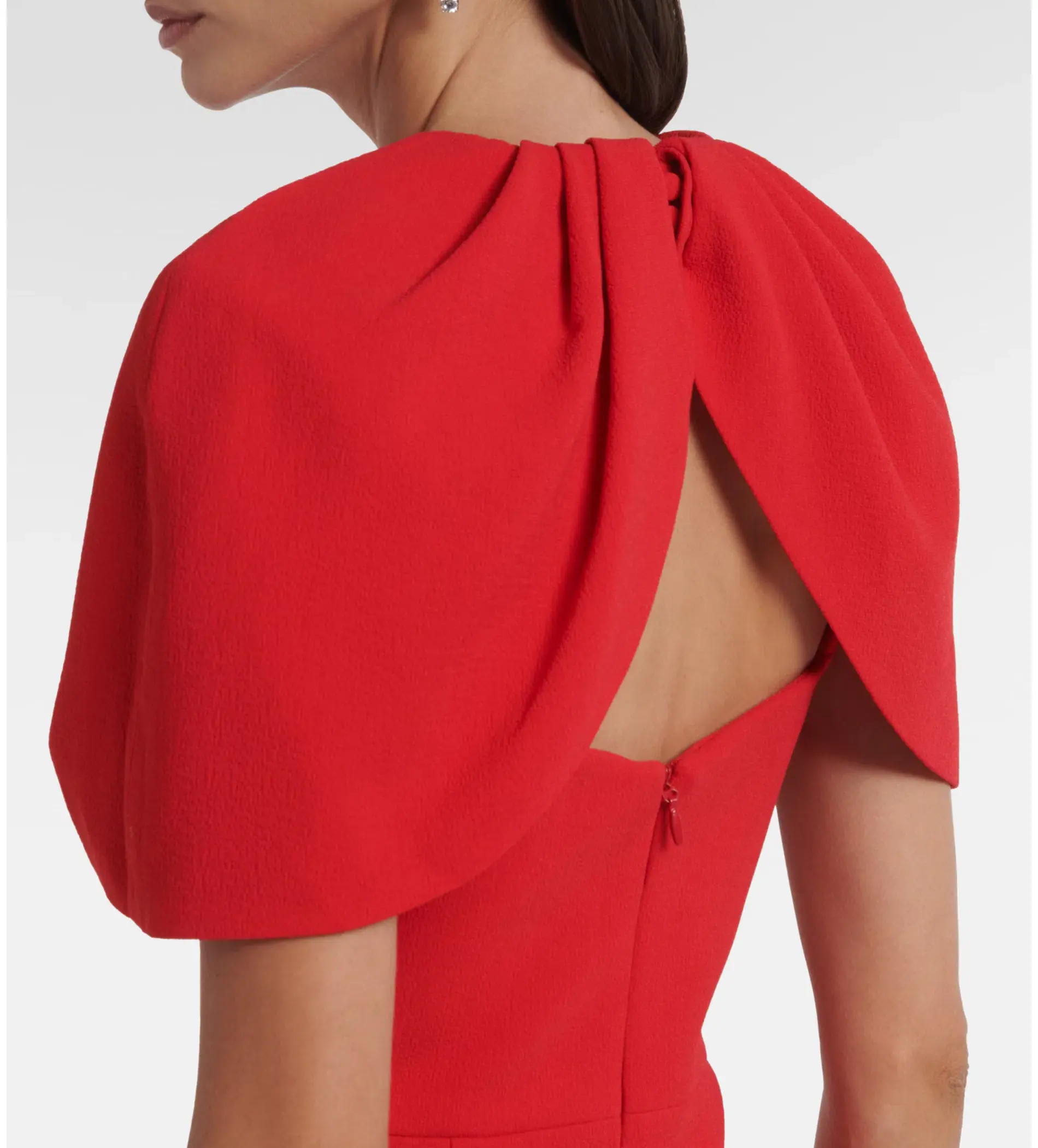 Rebecca Vallance Cameron Gown Maxi Dress in Red Size AU  10 - Image 3