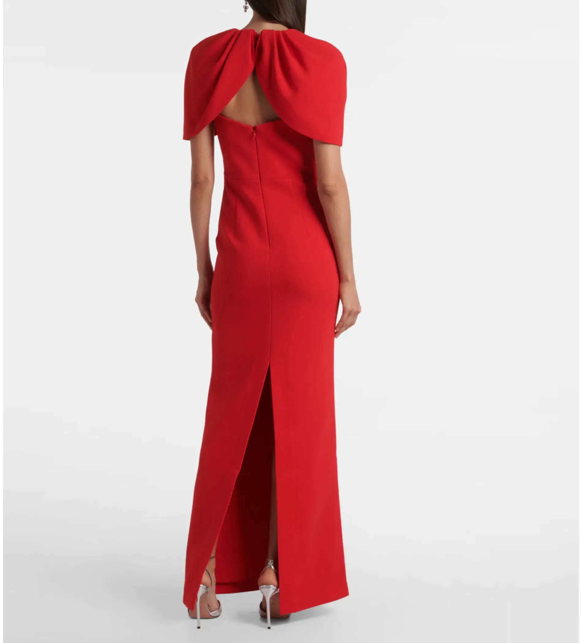 Rebecca Vallance Cameron Gown Maxi Dress in Red Size AU 12 - Image 5