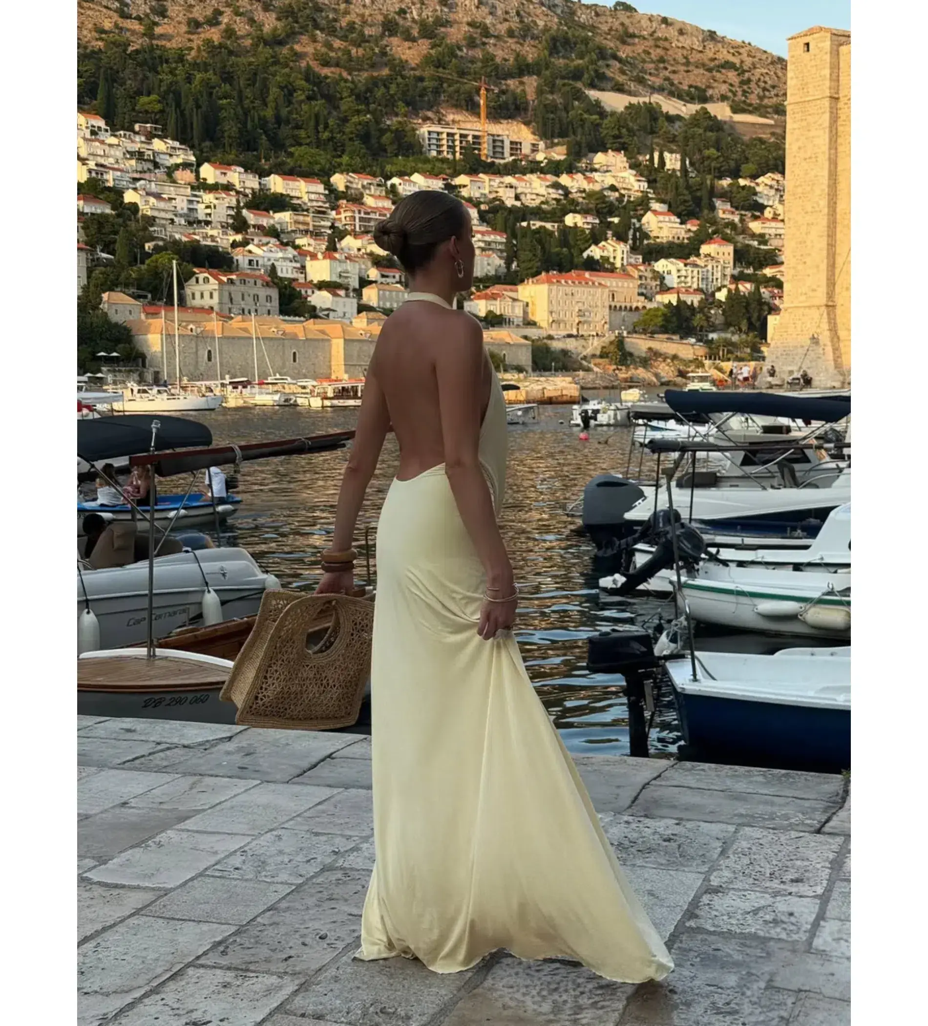 Natalie Rolt Winona Gown Lemon Size 0/AU 6 - Image 5