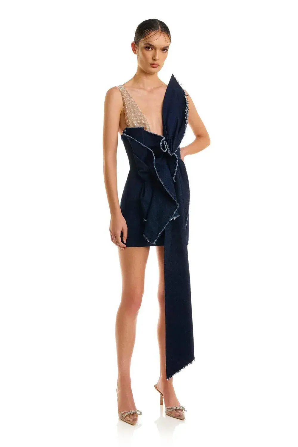 ELIYA THE LABEL DENIM DALTON DRESS SIZE XXL / AUS16 - Image 3