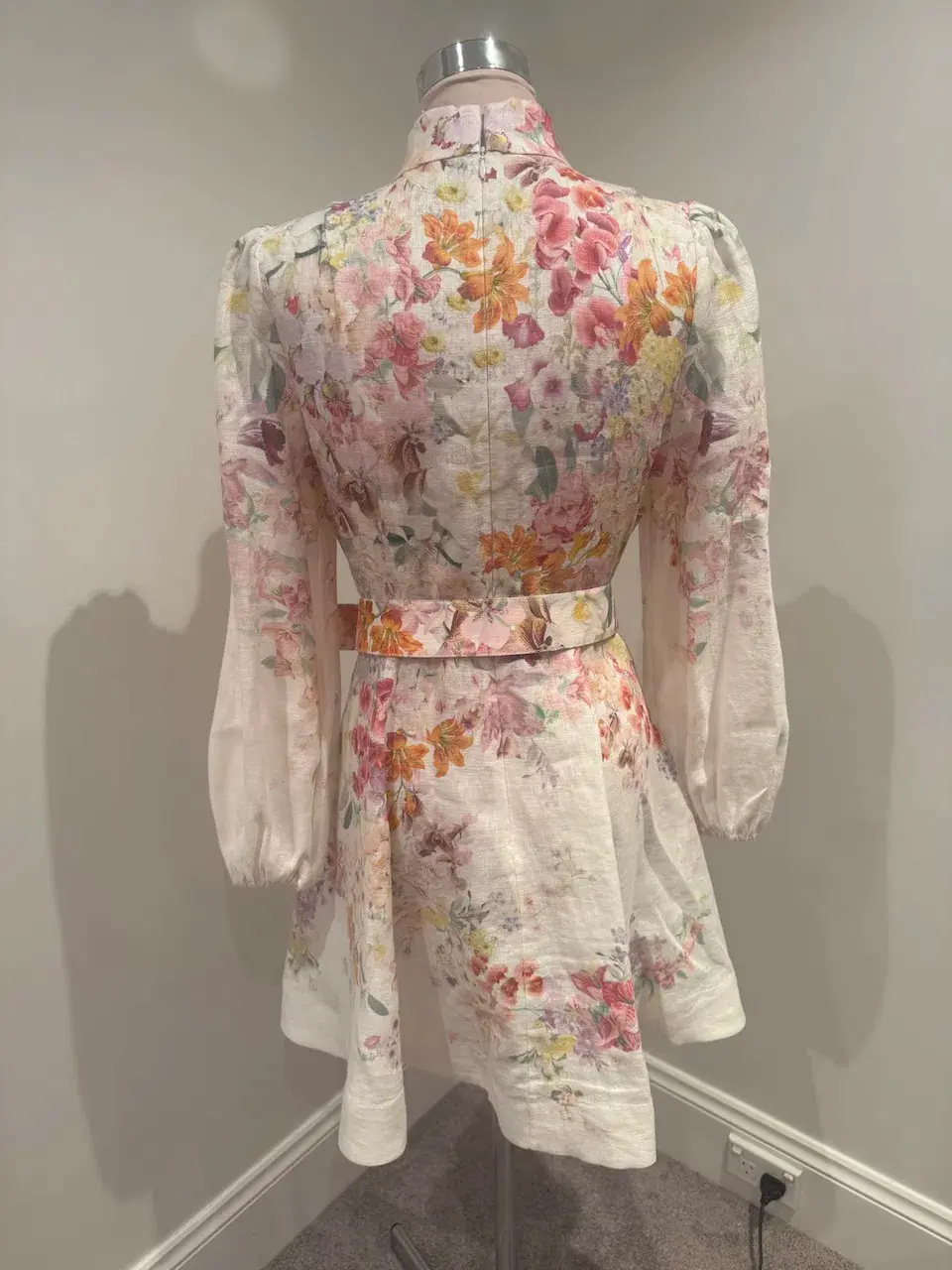 Zimmermann Natura Buttoned Mini Dress - Image 6