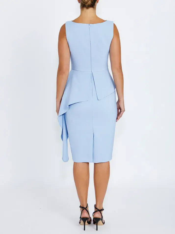 Anthea Crawford Marcia Dress Blue Size 12 - Image 2