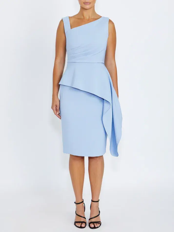 Anthea Crawford Marcia Dress Blue Size 12 - Image 1