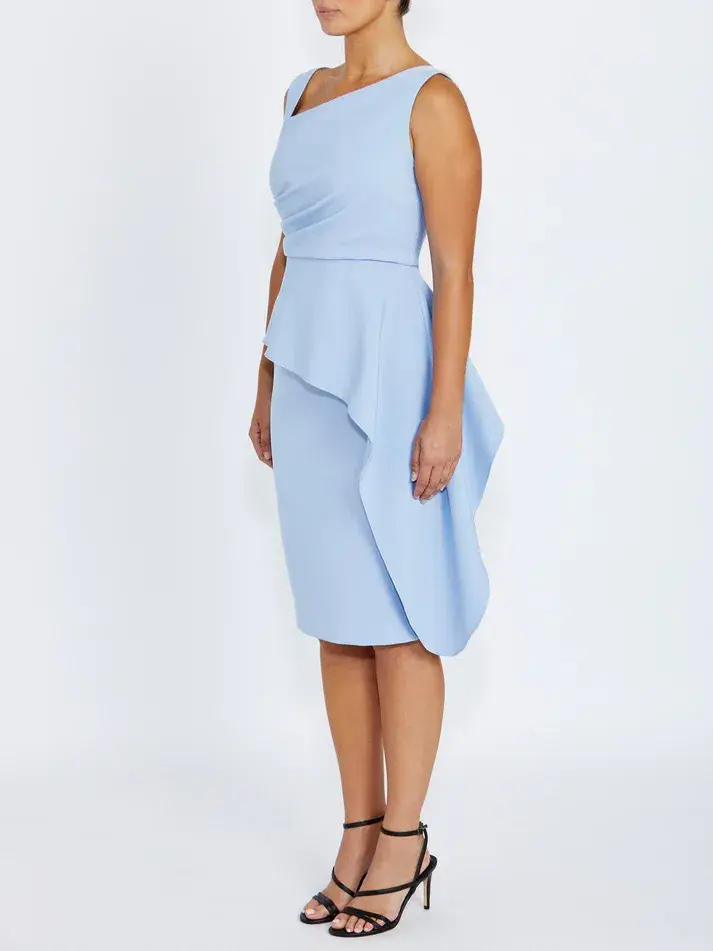 Anthea Crawford Marcia Dress Blue Size 12 - Image 3