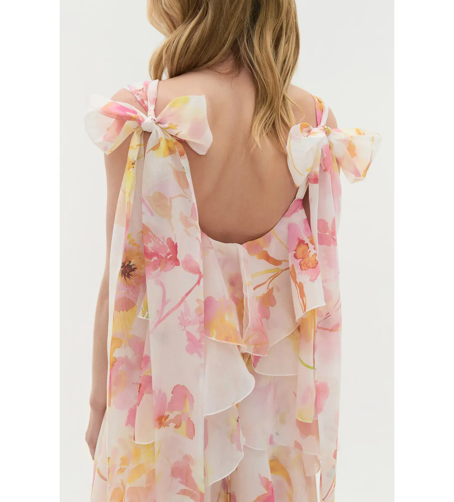 Aje Gracie Maxi Dress in Wildflowers Size XXL / AU 12  - Image 4
