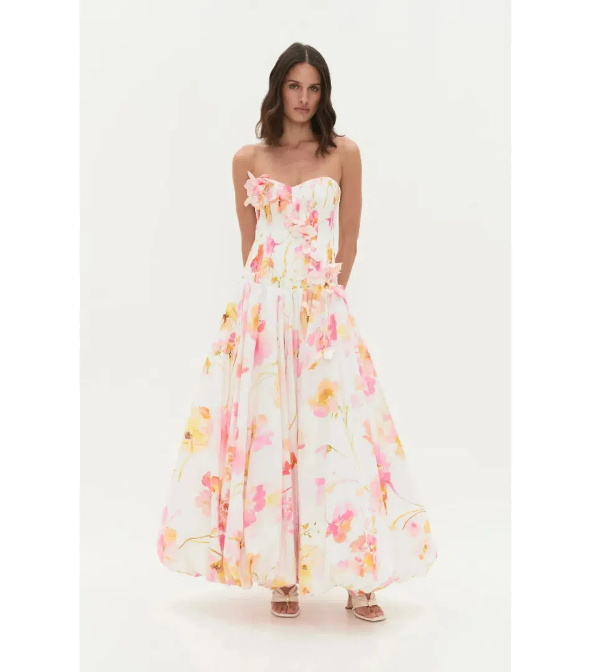 Aje Gracie Maxi Gown in Wildflowers Size AU 10 - Image 1