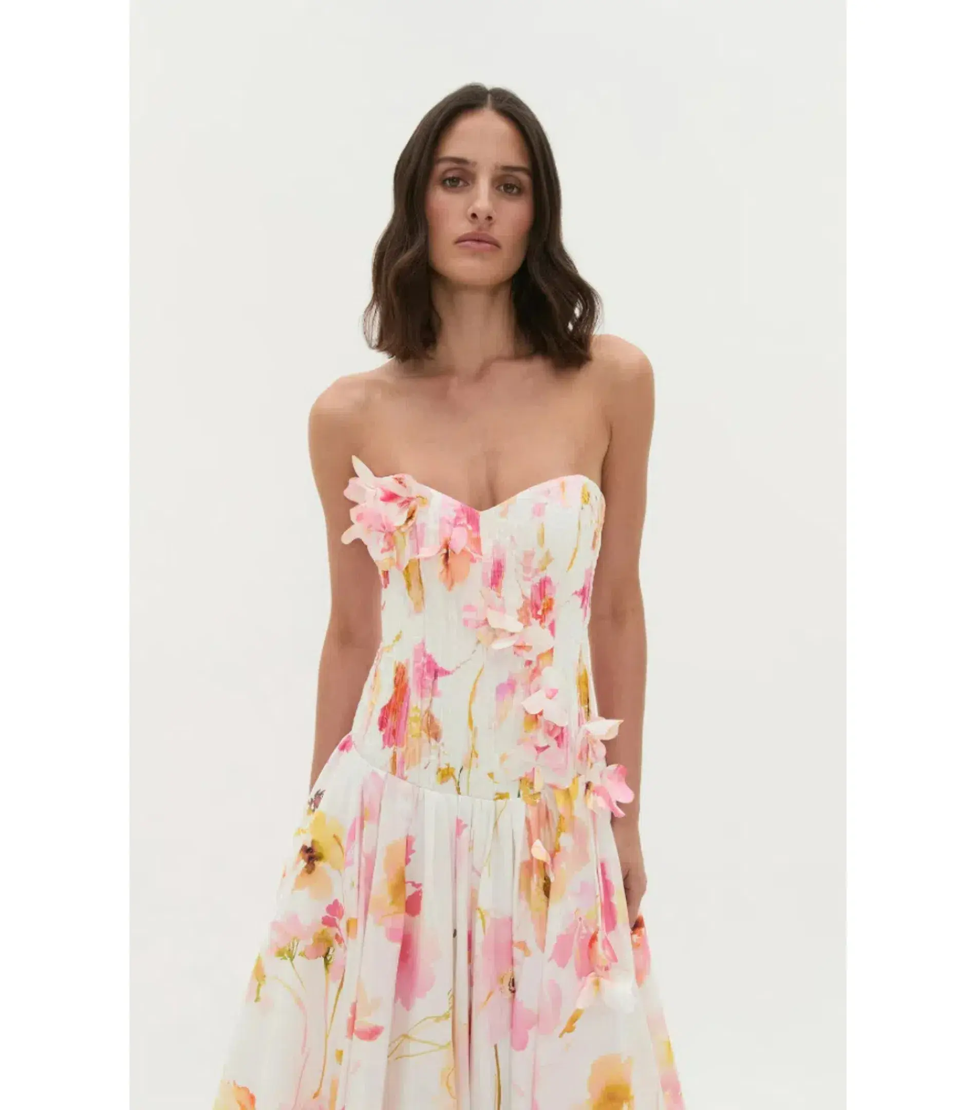 Aje Gracie Maxi Gown in Wildflowers Size AU 10 - Image 2