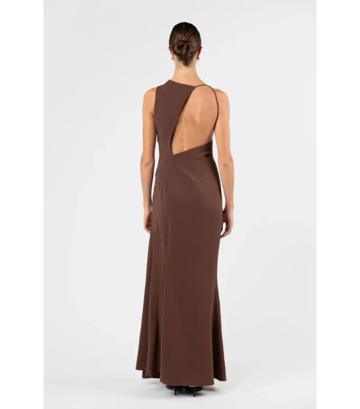 One Fell Swoop Kota Maxi Dress Moccona Size AU 8 - Image 5