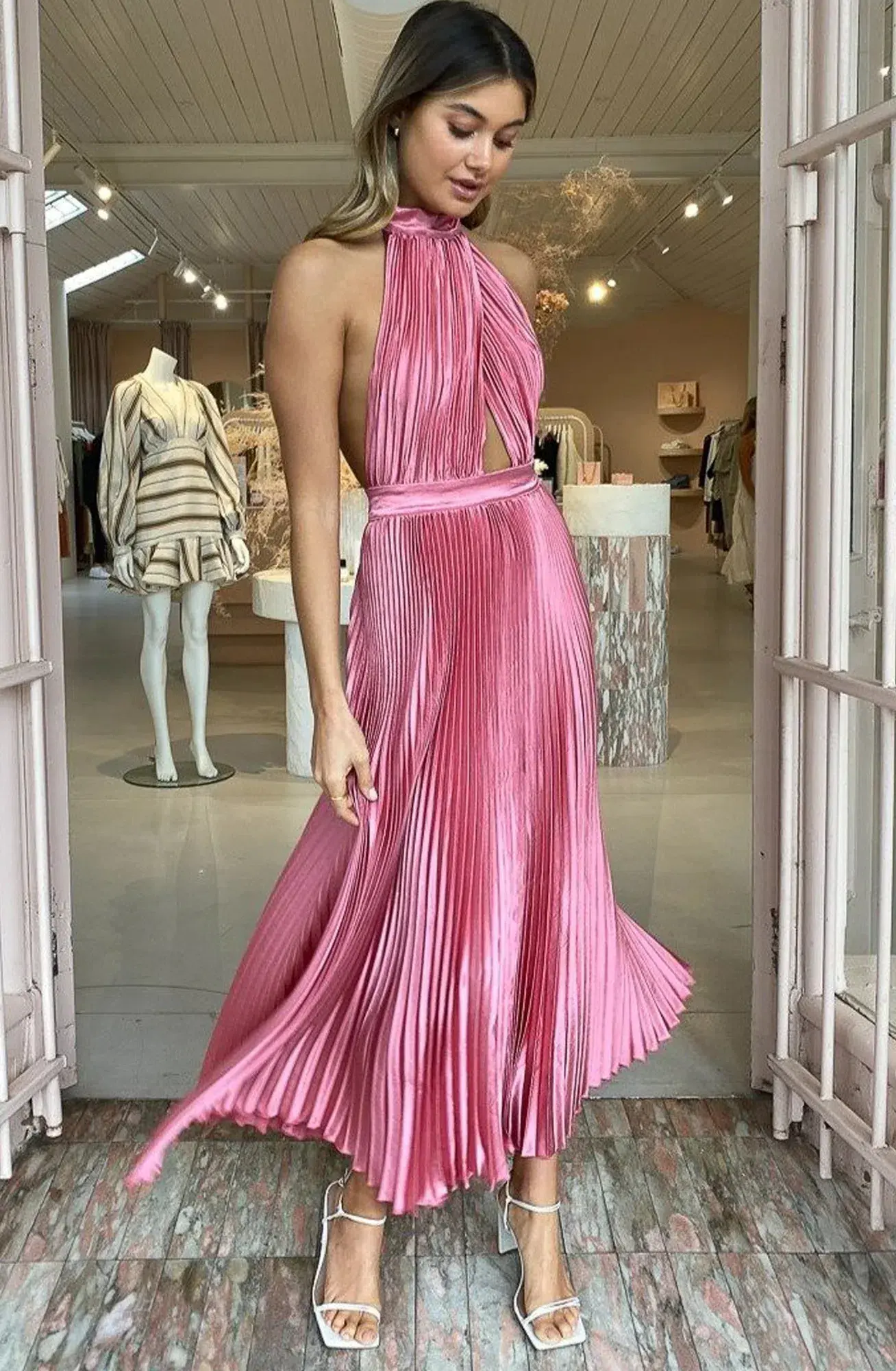 L'idée Woman Renaissance Gown Pink Size 8  - Image 2