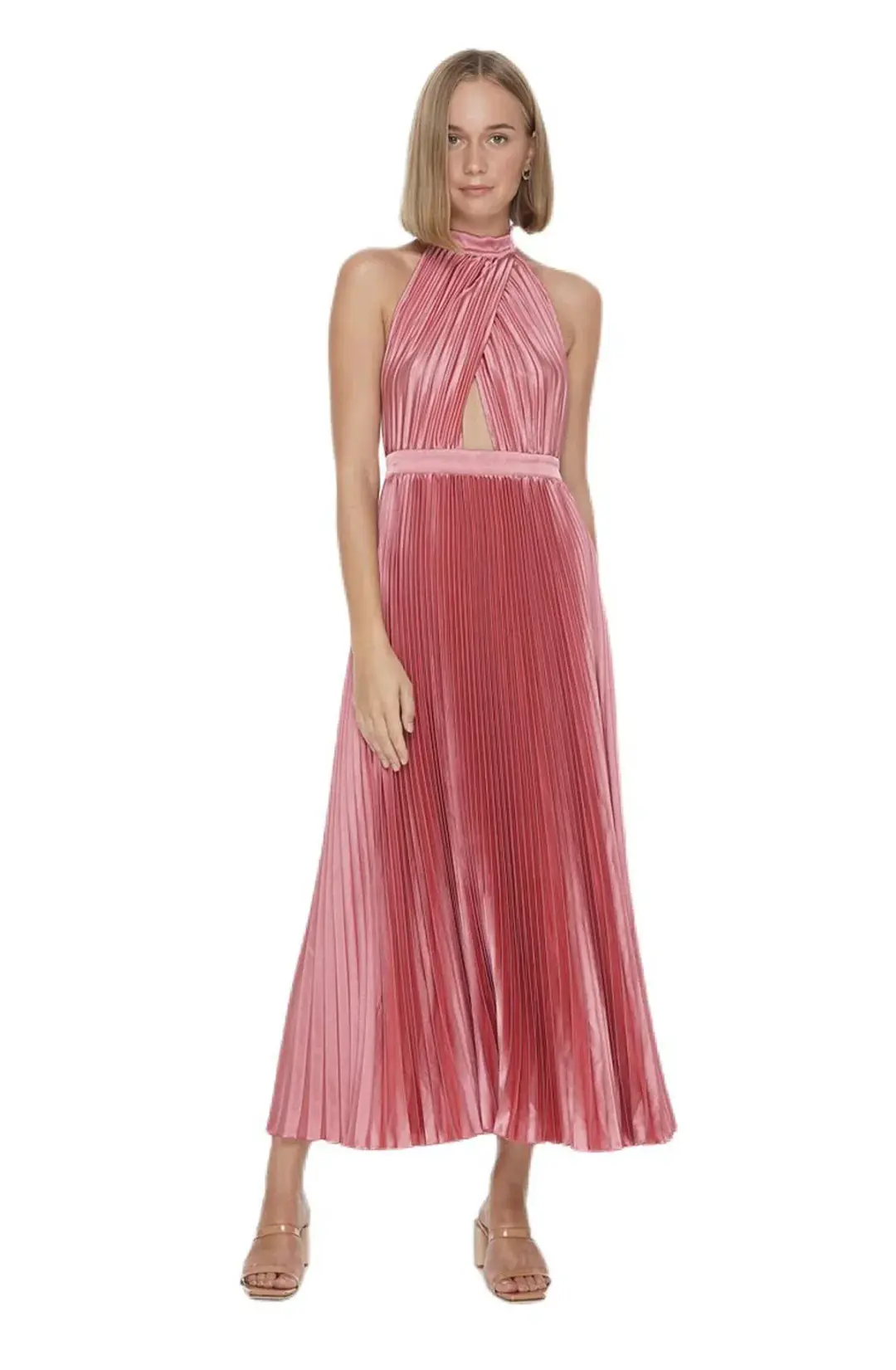 L'idée Woman Renaissance Gown Pink Size 8  for rent on The Volte - main image