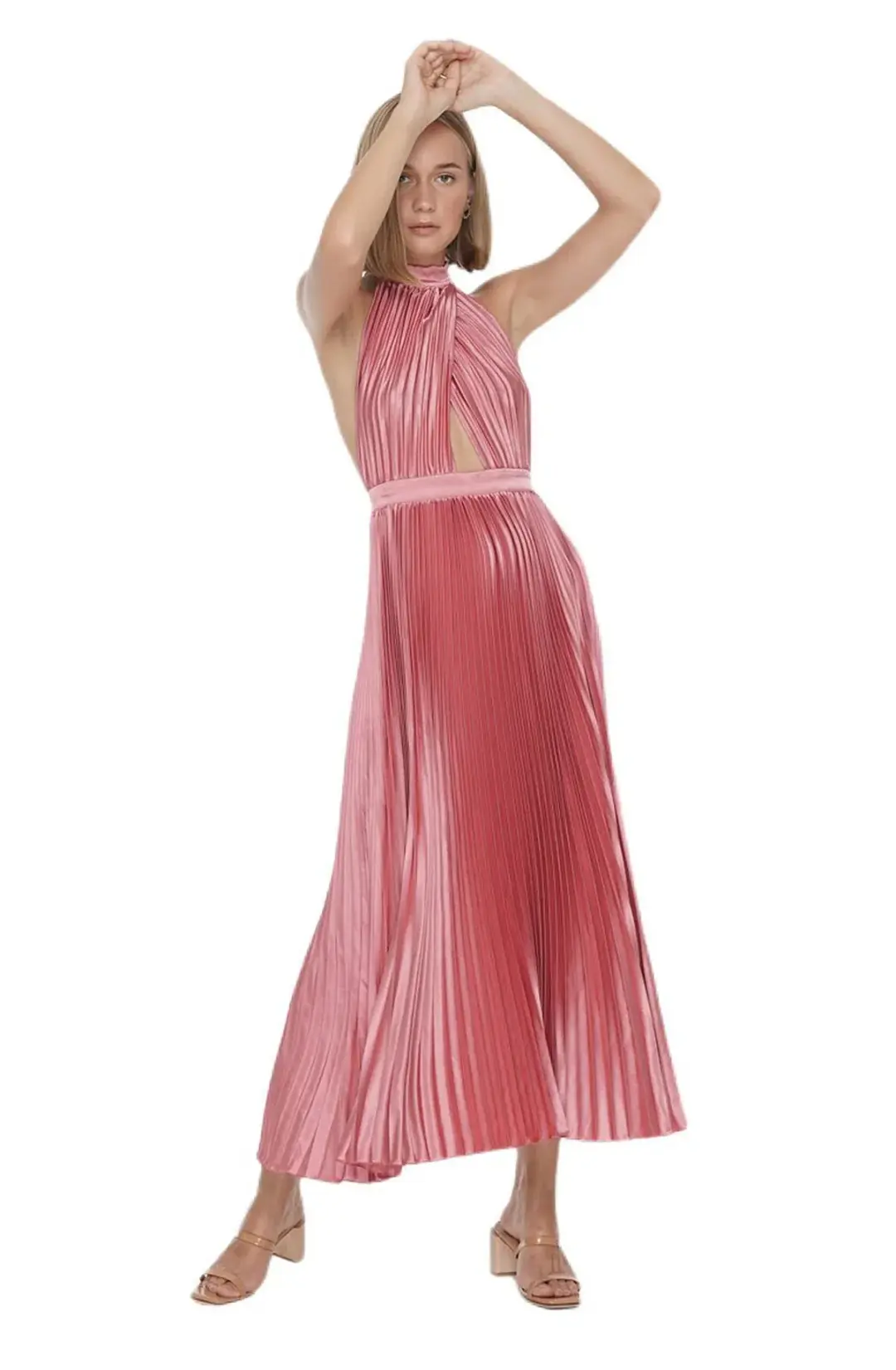 L'idée Woman Renaissance Gown Pink Size 8  for rent on The Volte - main image