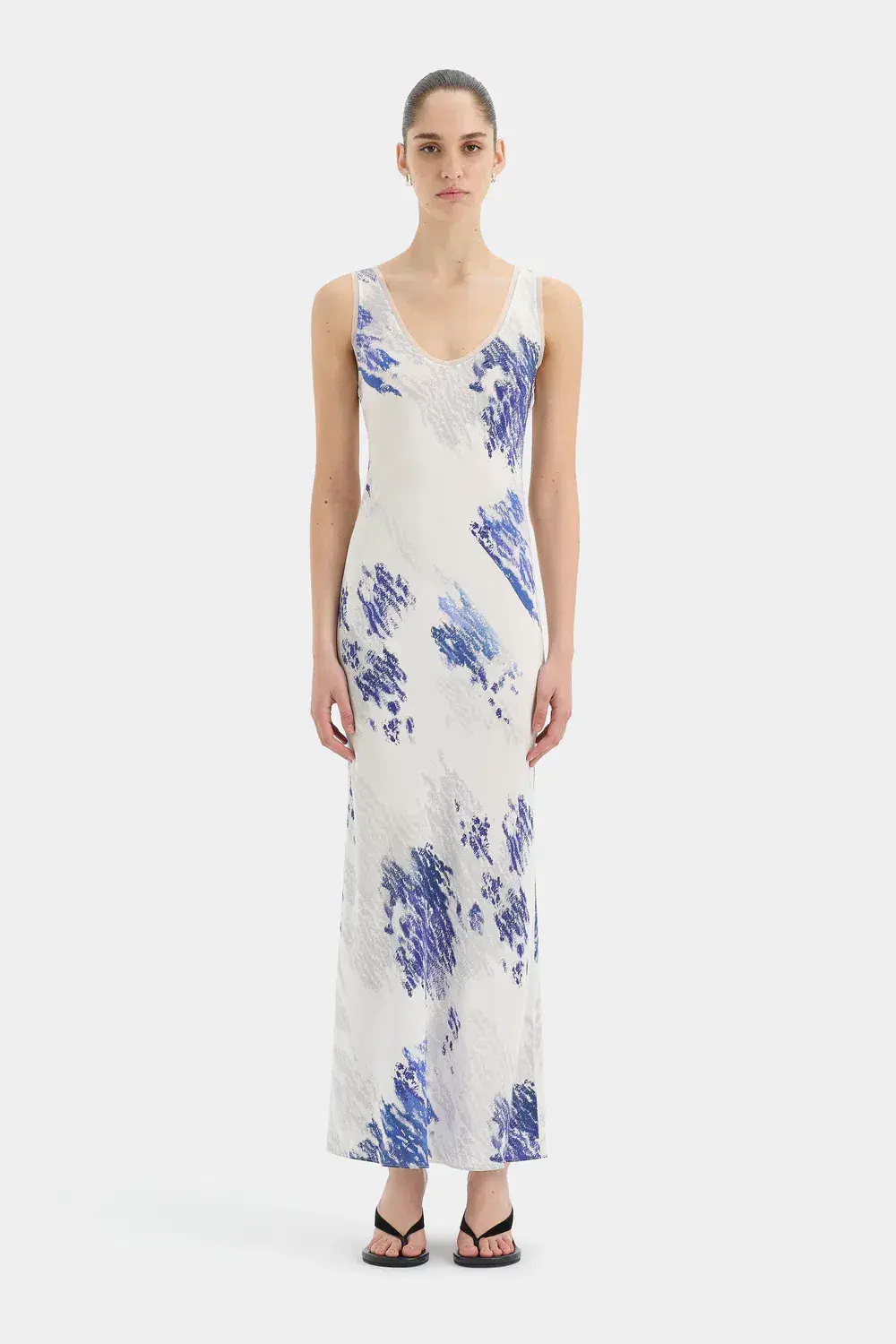 Sir the Label Sofia Slip Dress  Nuvola Print Size 1/Au 8  - Image 1