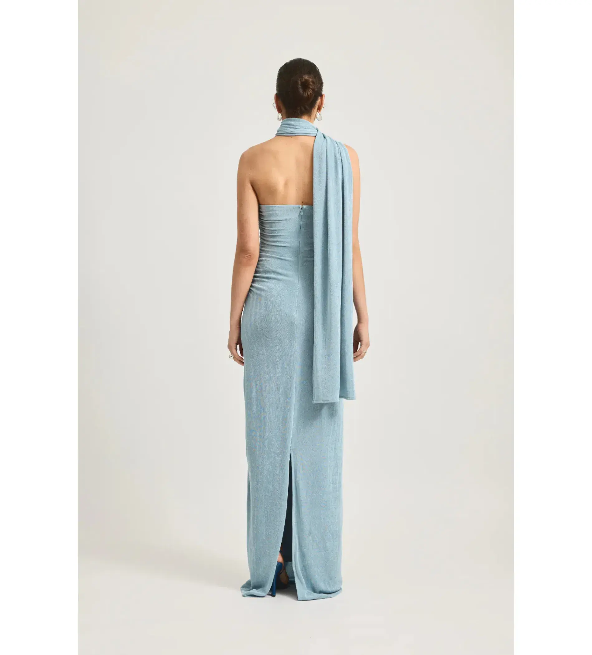 Tojha Iesha Maxi Dress Powder Blue Size 6 - Image 4