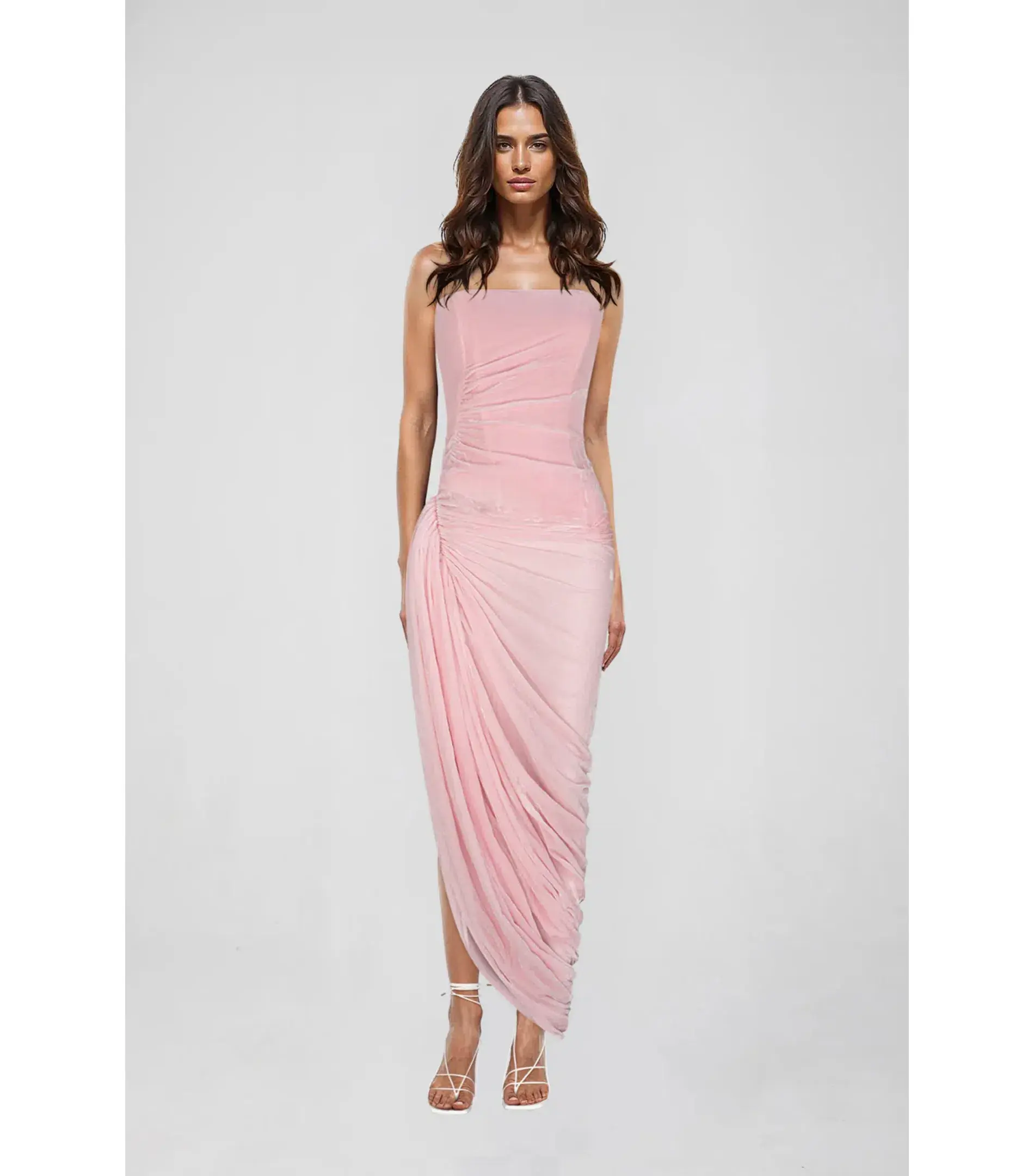 Atoir Valerie Midi Gown Vintage Pink Size AU 8 - Image 1