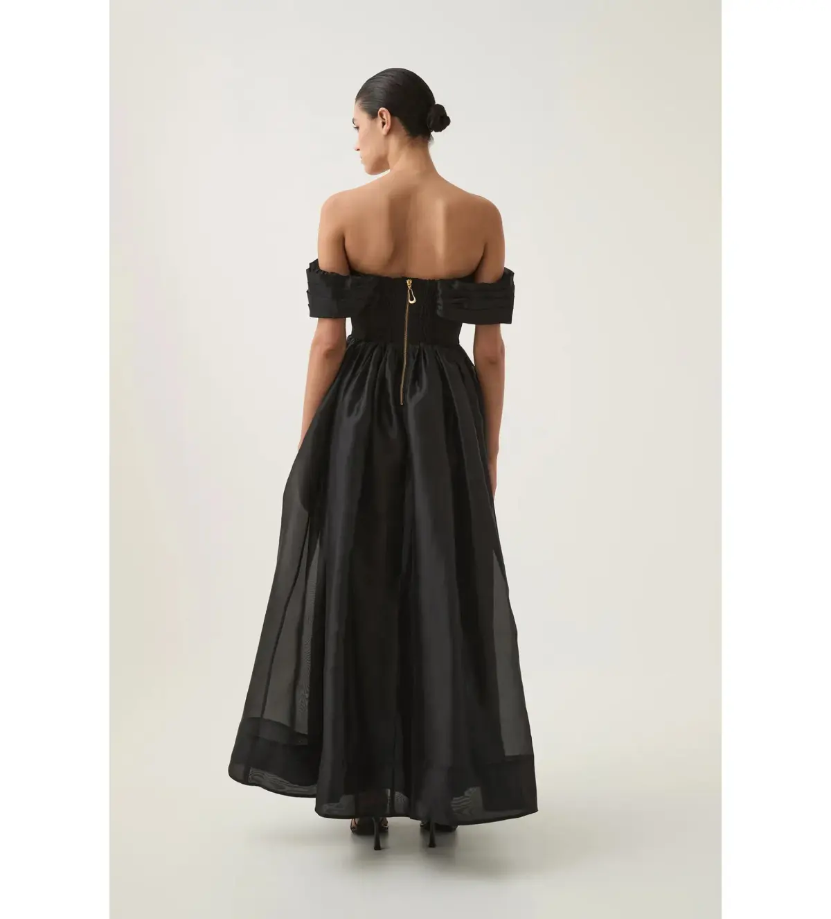 Aje Cordelia Corseted Maxi Dress Black Size 6 - Image 5