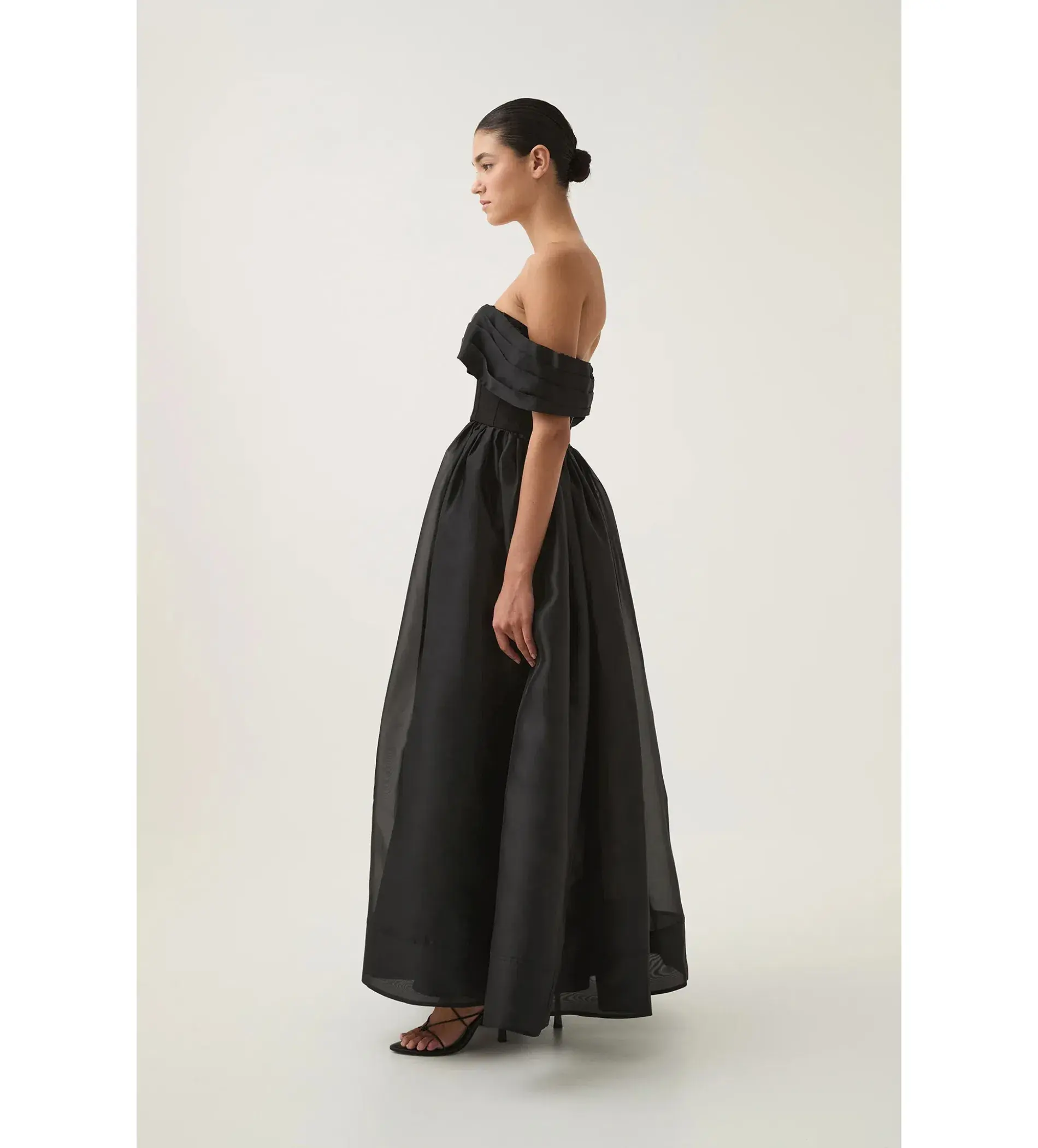 Aje Cordelia Corseted Maxi Dress Black Size 6 - Image 4