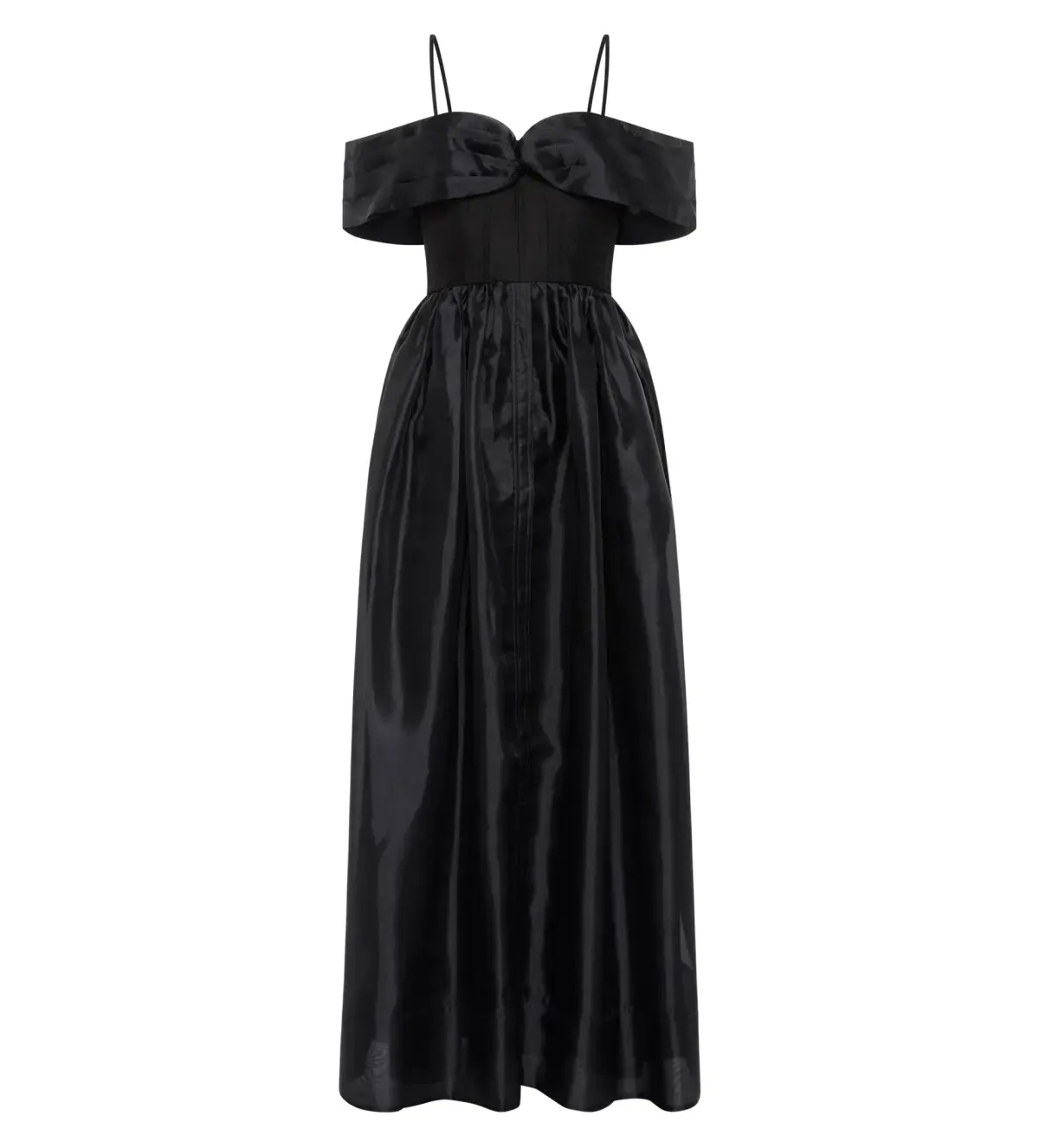 Aje Cordelia Corseted Maxi Dress Black Size 6 - Image 6