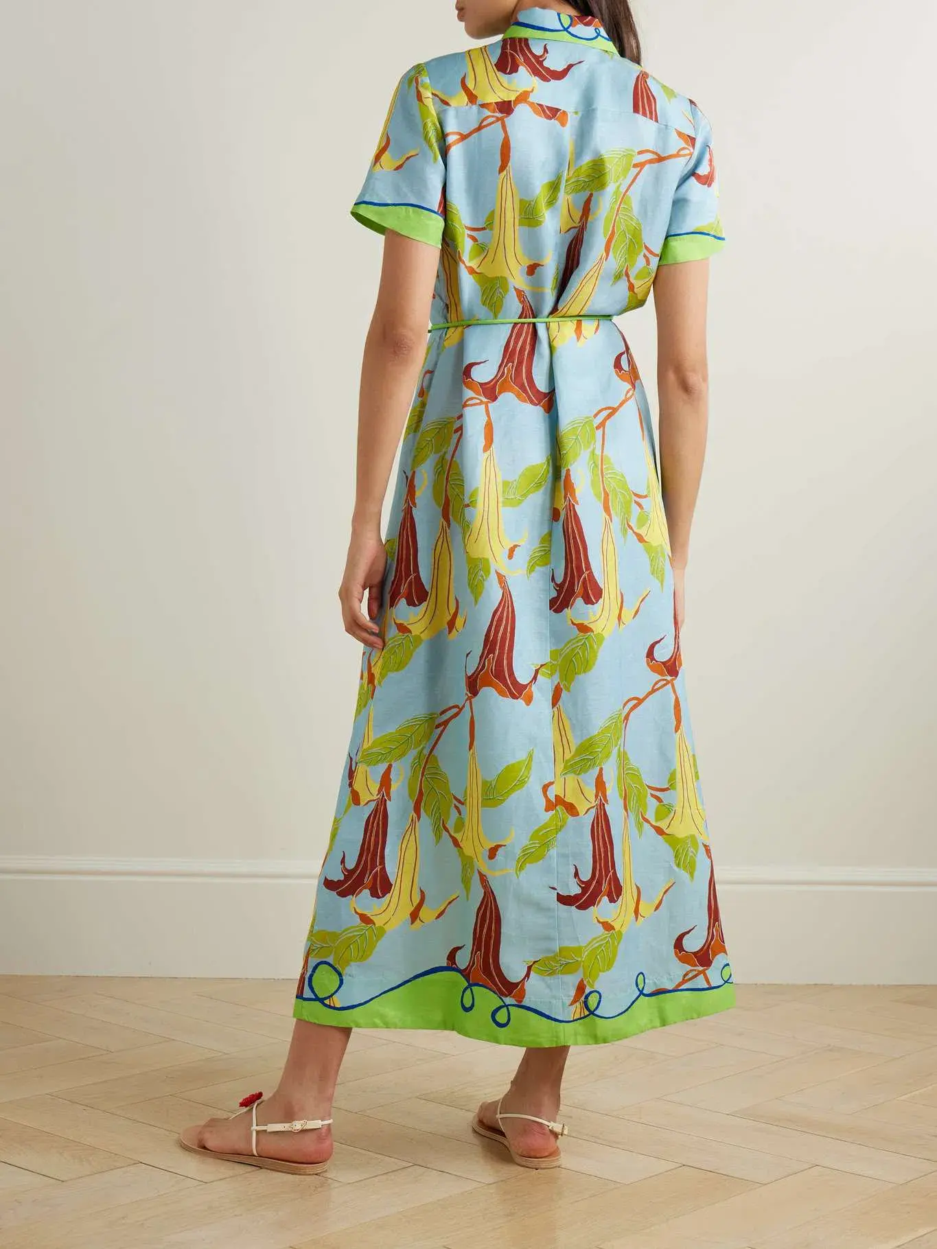 Alemais Rafaela Midi Dress Print Size 14 - Image 2