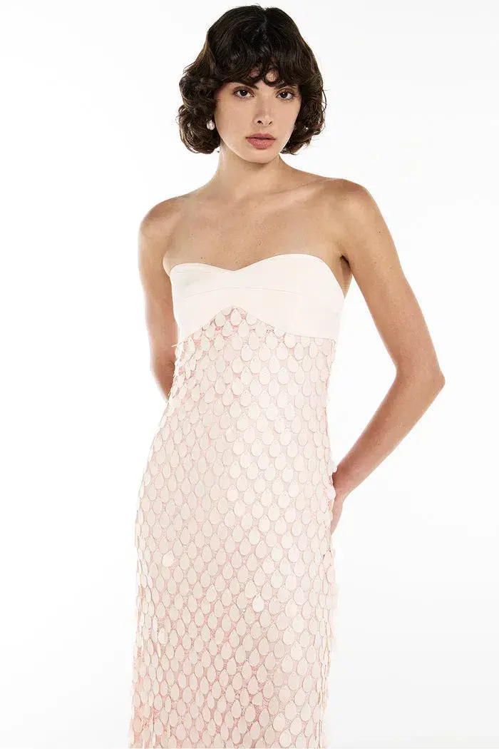 Manning Cartell Supreme Extreme Balconette Maxi Dress Rosewater Size 6 - Image 4
