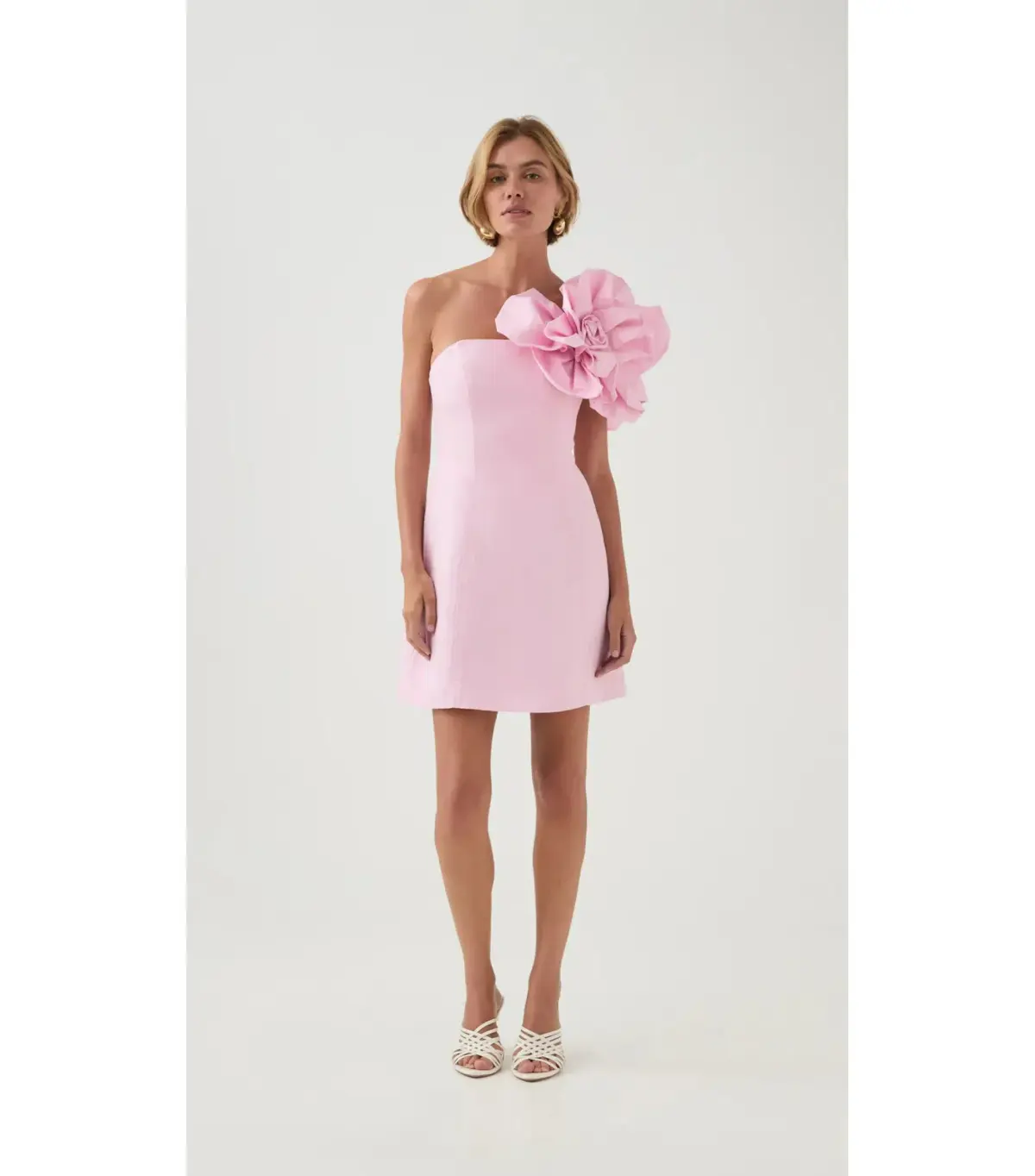 Aje Florence Mini Dress in Lilac Blush Size AU 8 - Image 1